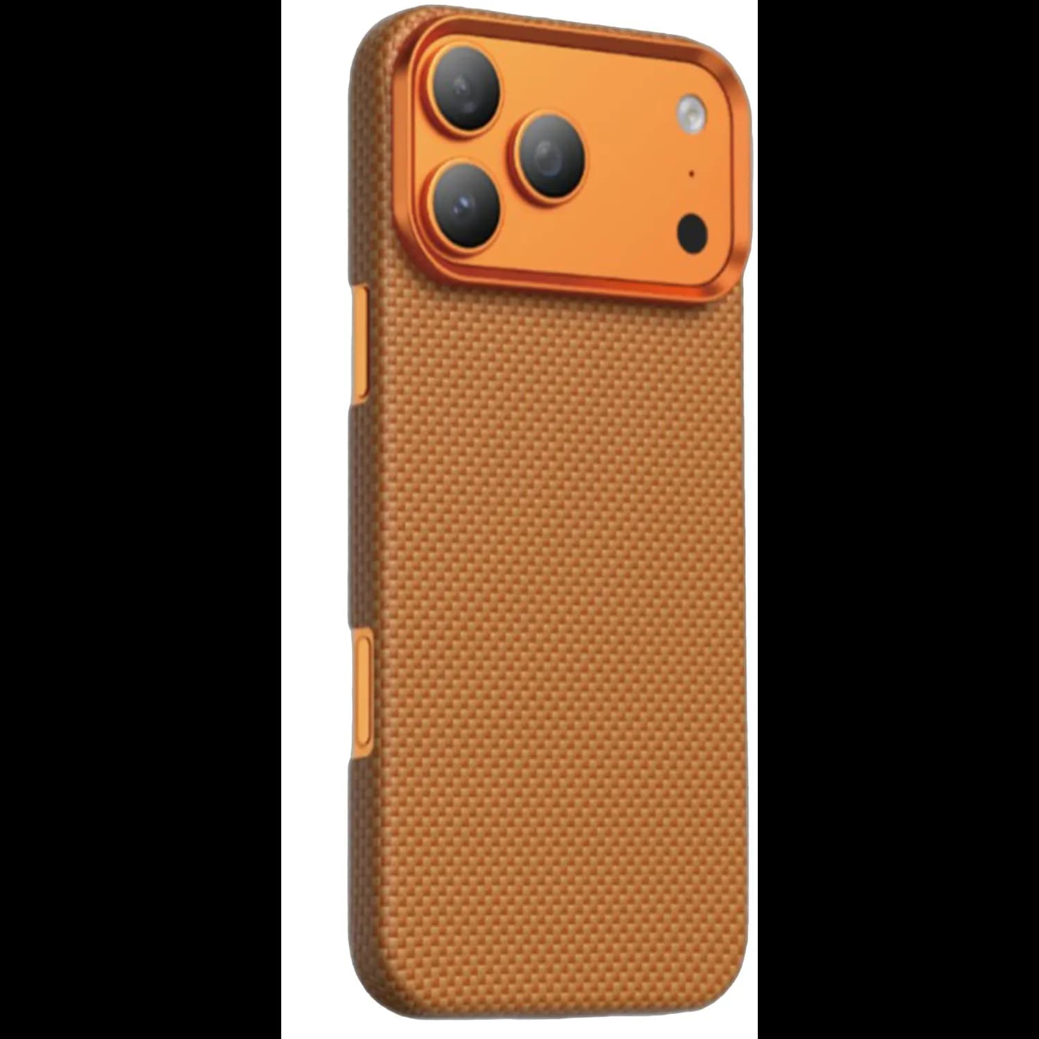 Green Lion Kevlar Case iPhone 17 Pro Max - Aluminum Guard, Orange 1 Green Lion Kevlar Case iPhone 17 Pro Max - Aluminum Guard, Orange 1
