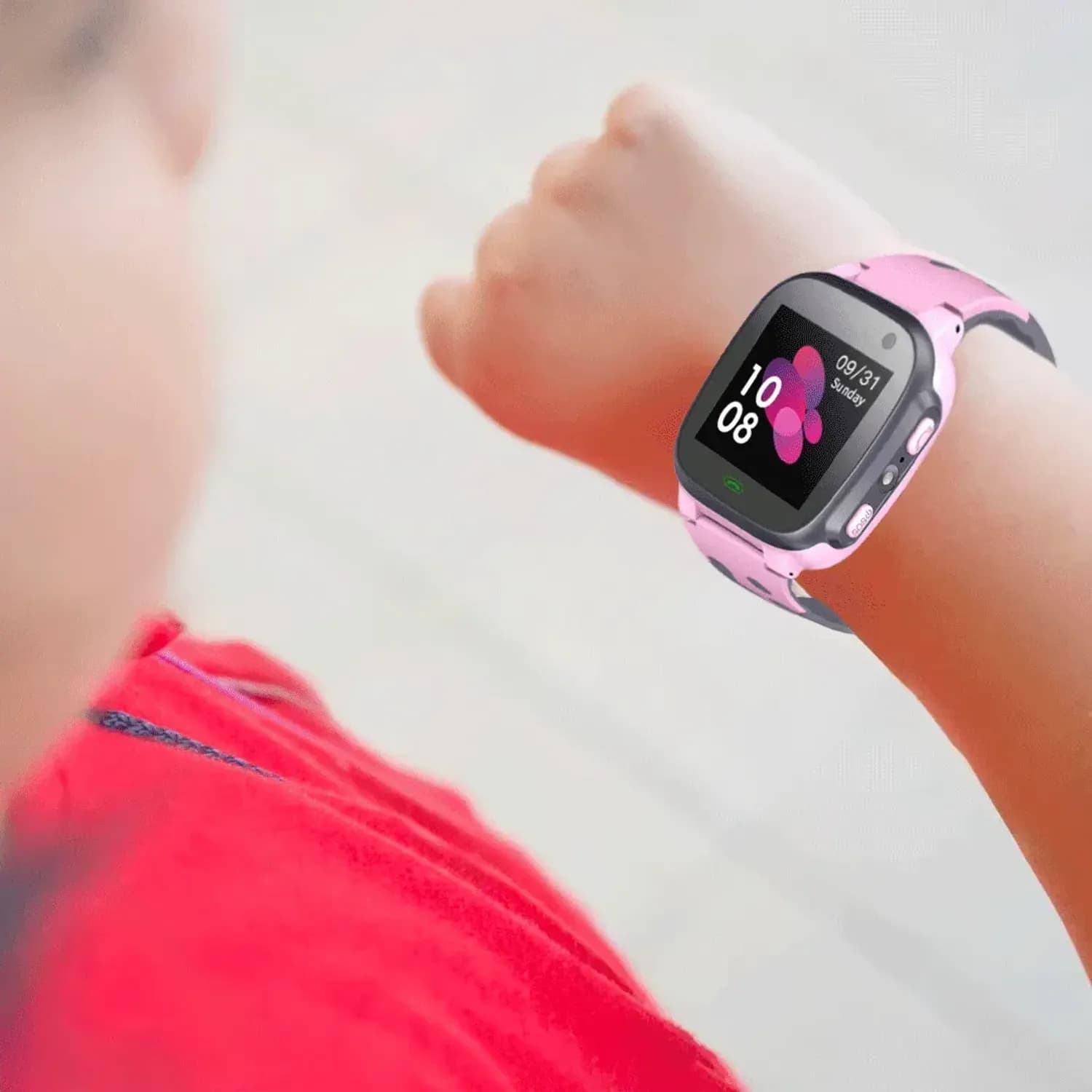 Green Lion Kids Smart Watch Series-1 - 1.44” HD Display, Pink 3