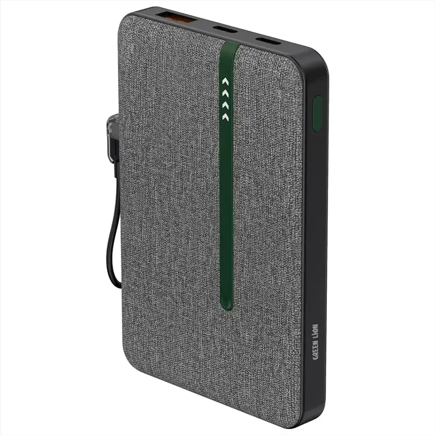 GREEN LION Power Bank KYOTO - 10000mAh PD 20W, Black GREEN LION Power Bank KYOTO - 10000mAh PD 20W, Black
