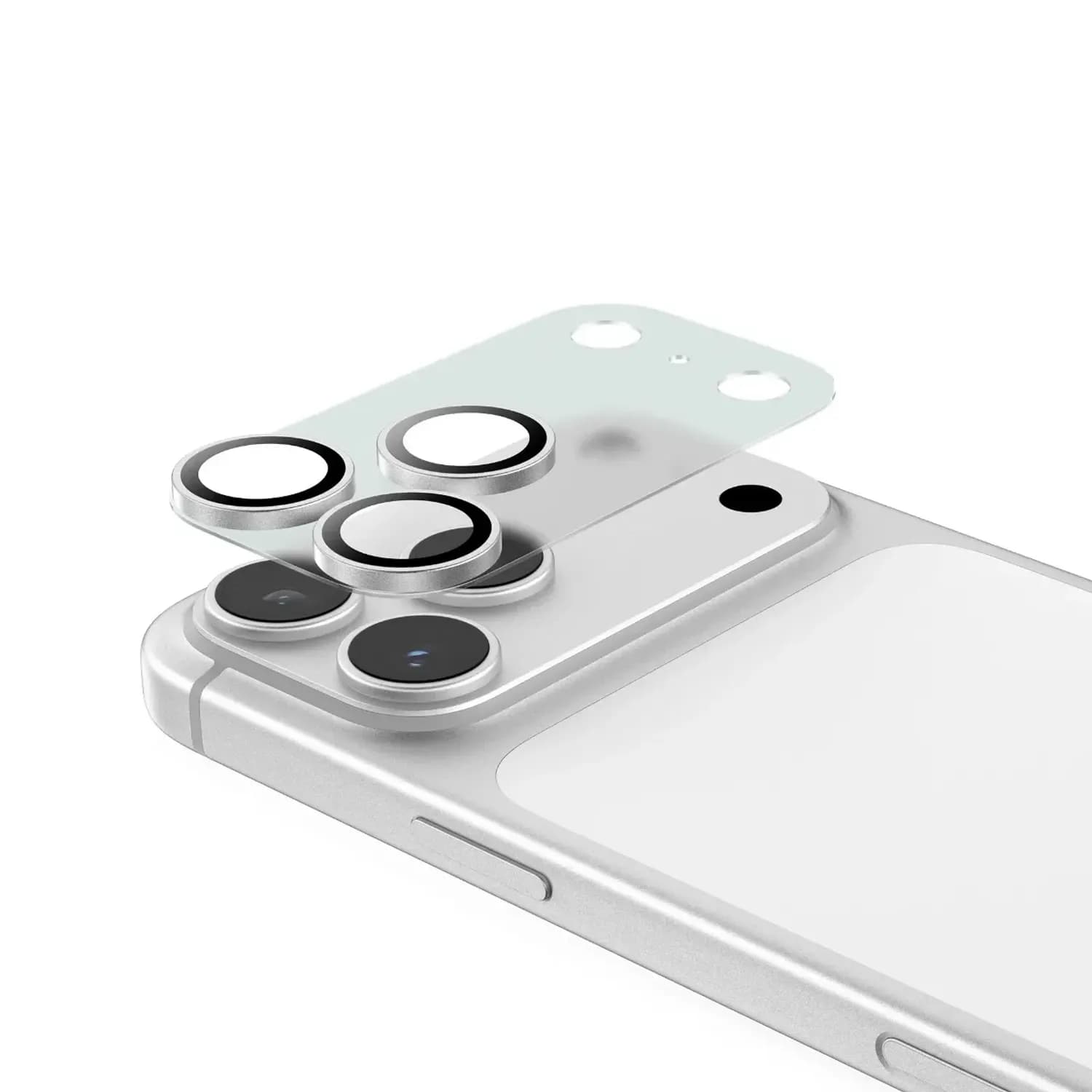 Green Lion Kanzen Camera Lens Protector for iPhone 17 Pro Max - Silver — Silver 1 Green Lion Kanzen Camera Lens Protector for iPhone 17 Pro Max - Silver — Silver 1