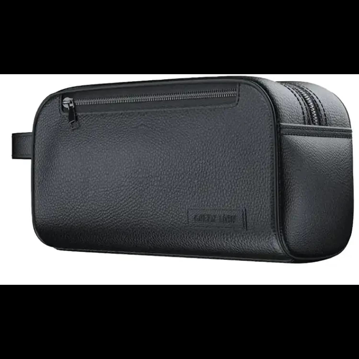 Green Lion Clutch Bag - Water-Resistant, Black 1