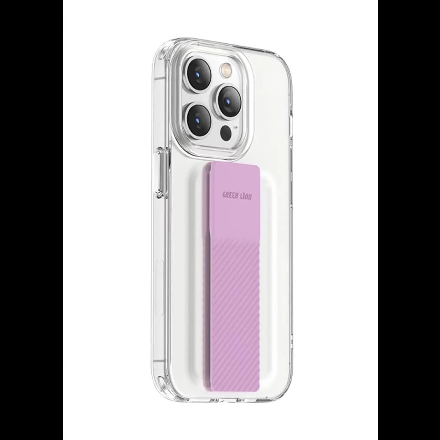 Green Lion London Slim Hybrid Case - Elastic Grip, Purple
