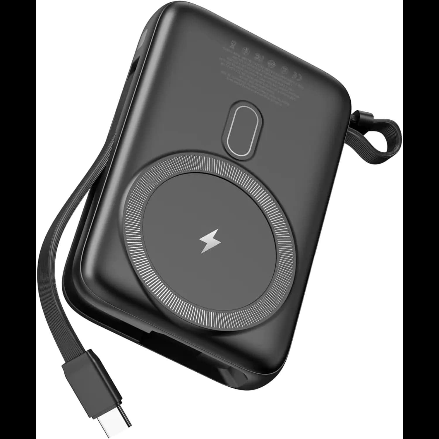 Green Lion Power Bank Luzern - 20000mAh, Wireless 15W, Black 2