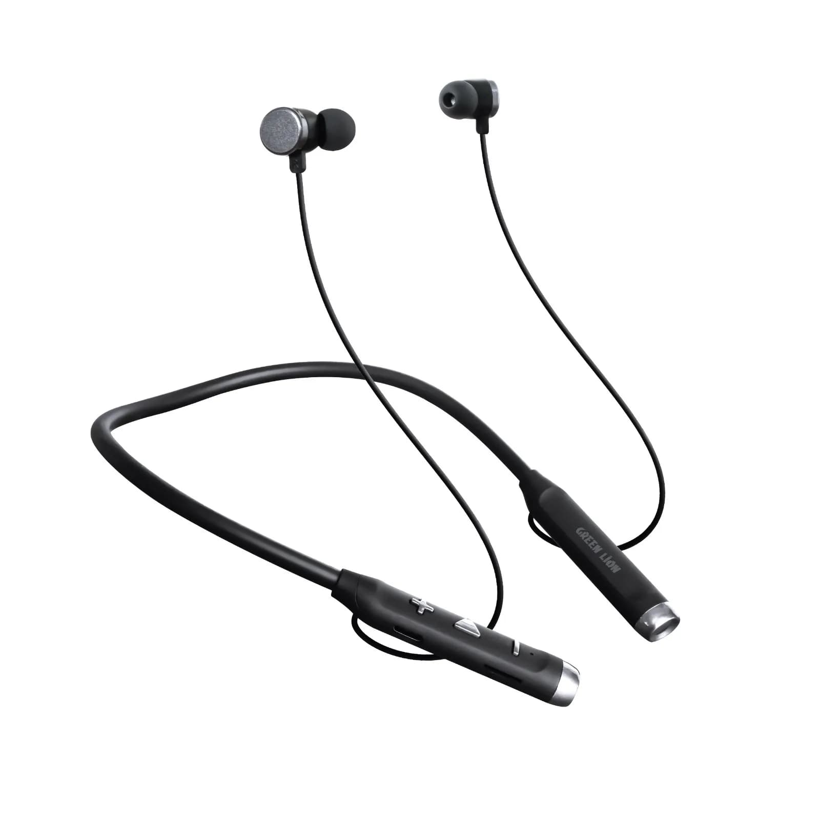 Green Lion X Neckband Earphone - Black 1 Green Lion X Neckband Earphone - Black 1