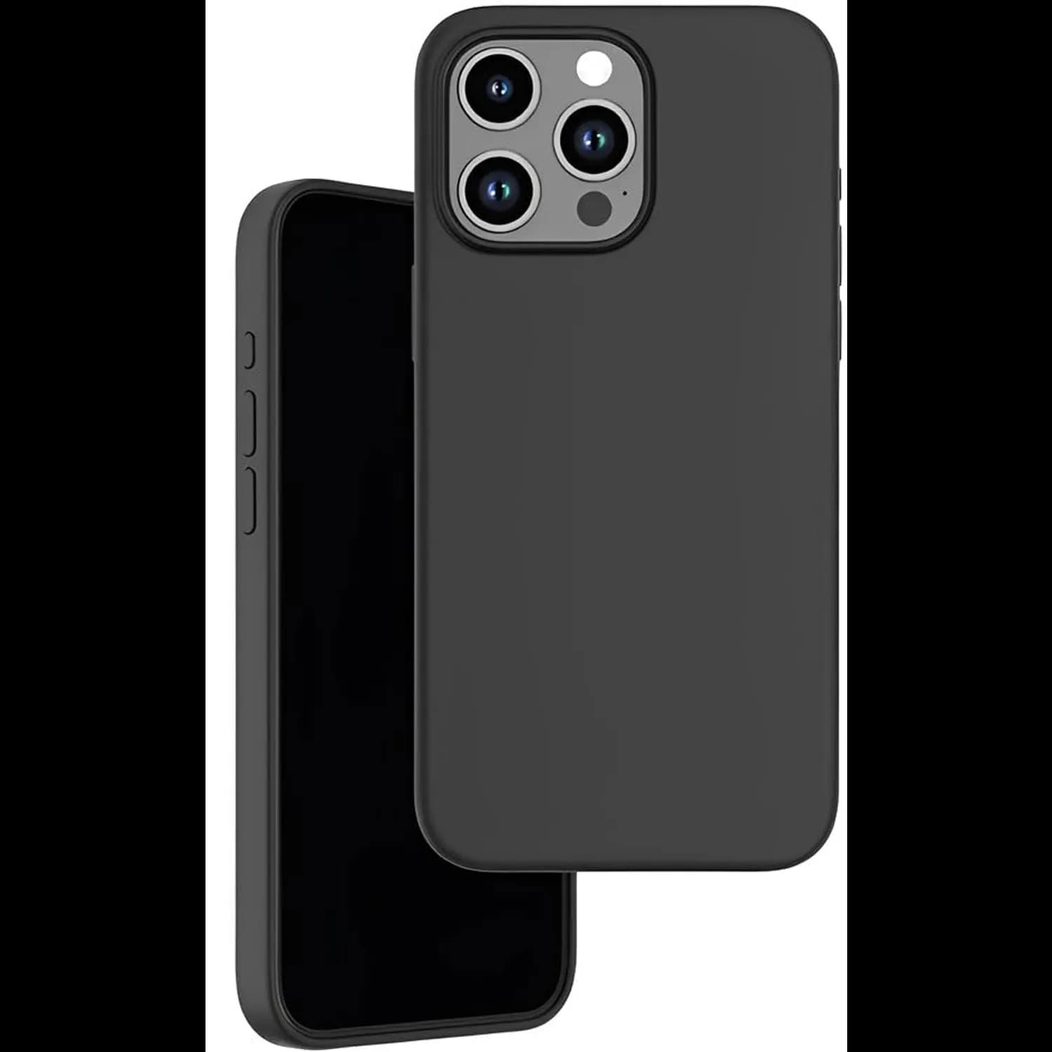 Green Lion Silicone Case iPhone 15 Pro - MagSafe Compatible, Black 2