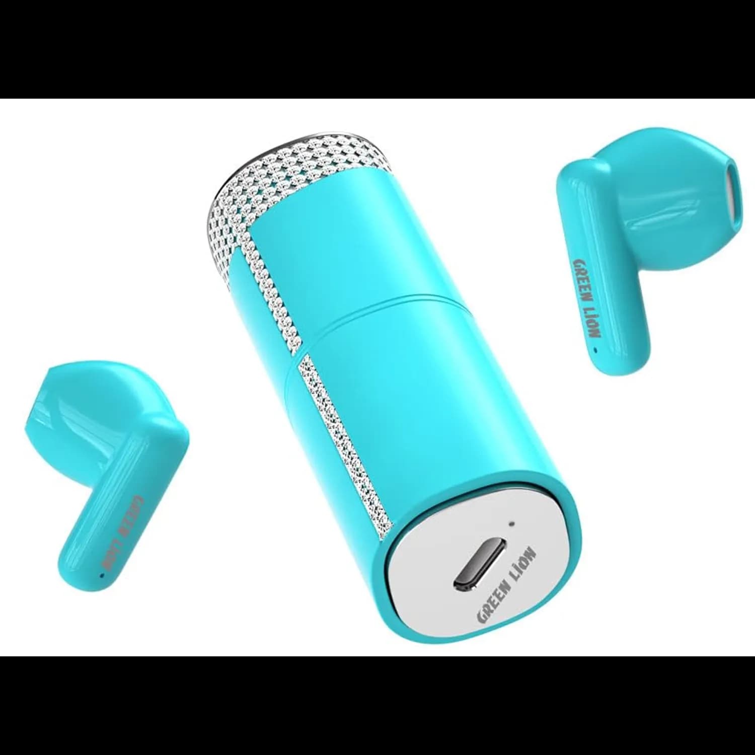 Green Lion True Wireless Earbuds GNLPTKTWS - IPX5 Waterproof, Blue 2