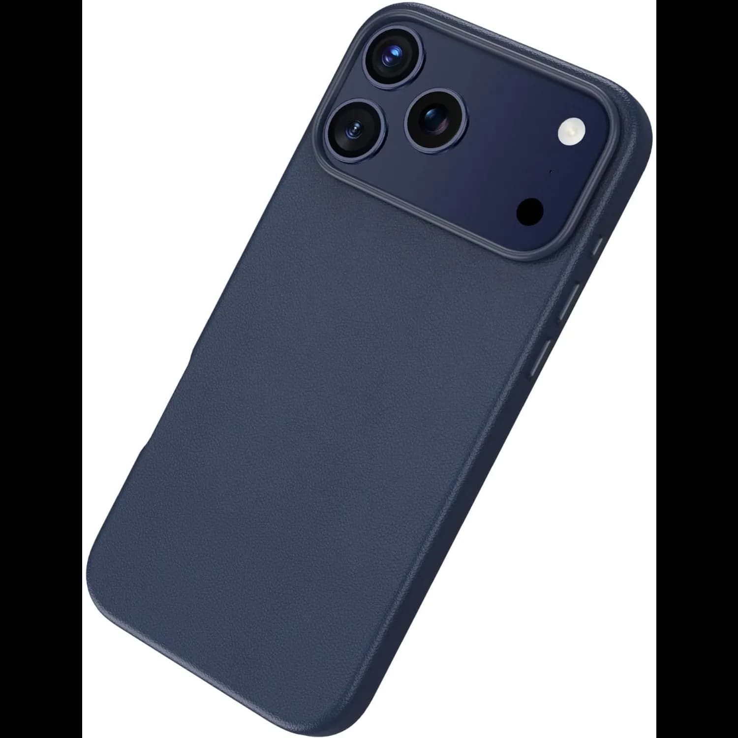 Green Lion Leather Case iPhone 17 Pro Max - Eco-Leather, Blue 3