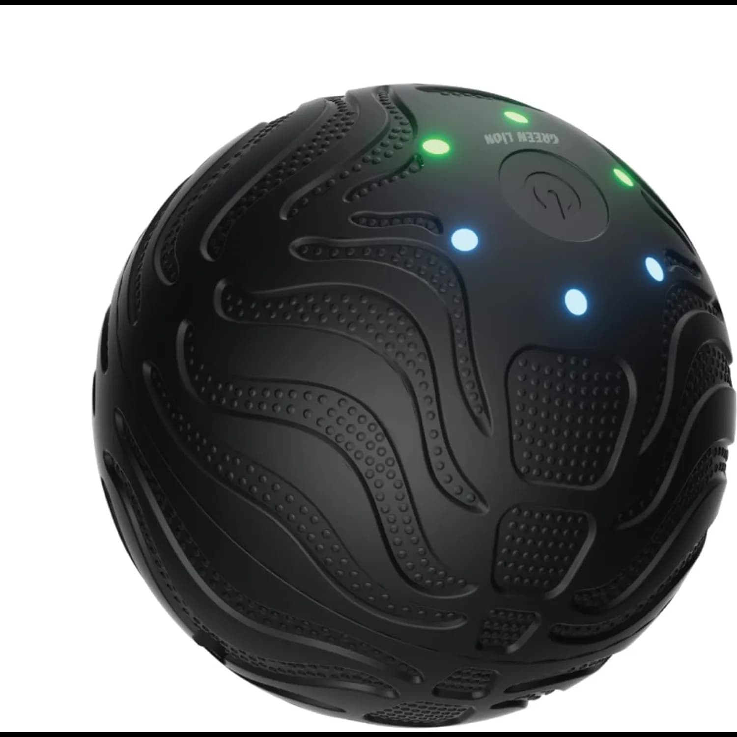 Green Lion Massage Ball - 3-Level Intensity, USB-C Rechargeable, Green 1 Green Lion Massage Ball - 3-Level Intensity, USB-C Rechargeable, Green 1