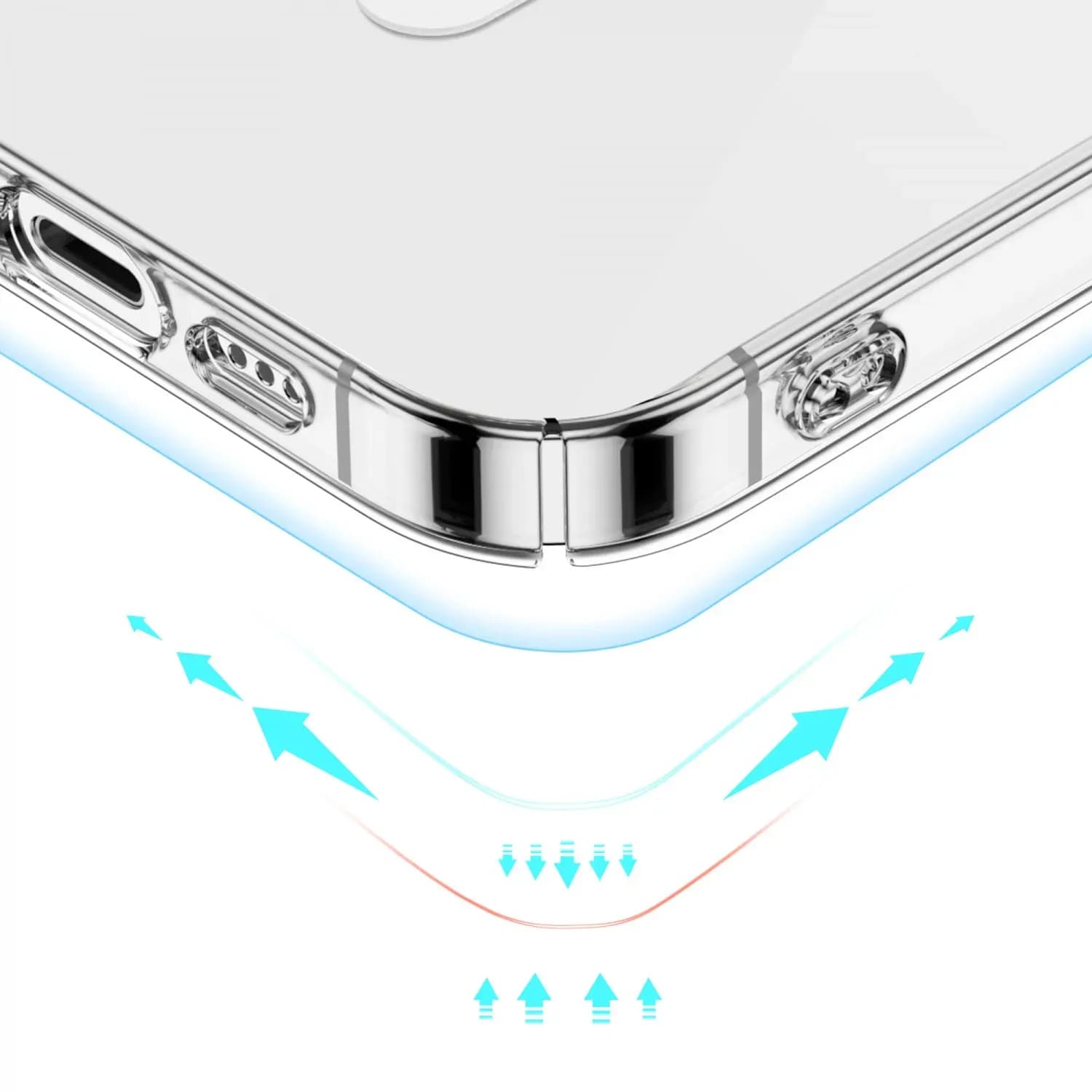 Green Lion iPhone 14 Pro Max Case - Magnetic Ring, Clear 5
