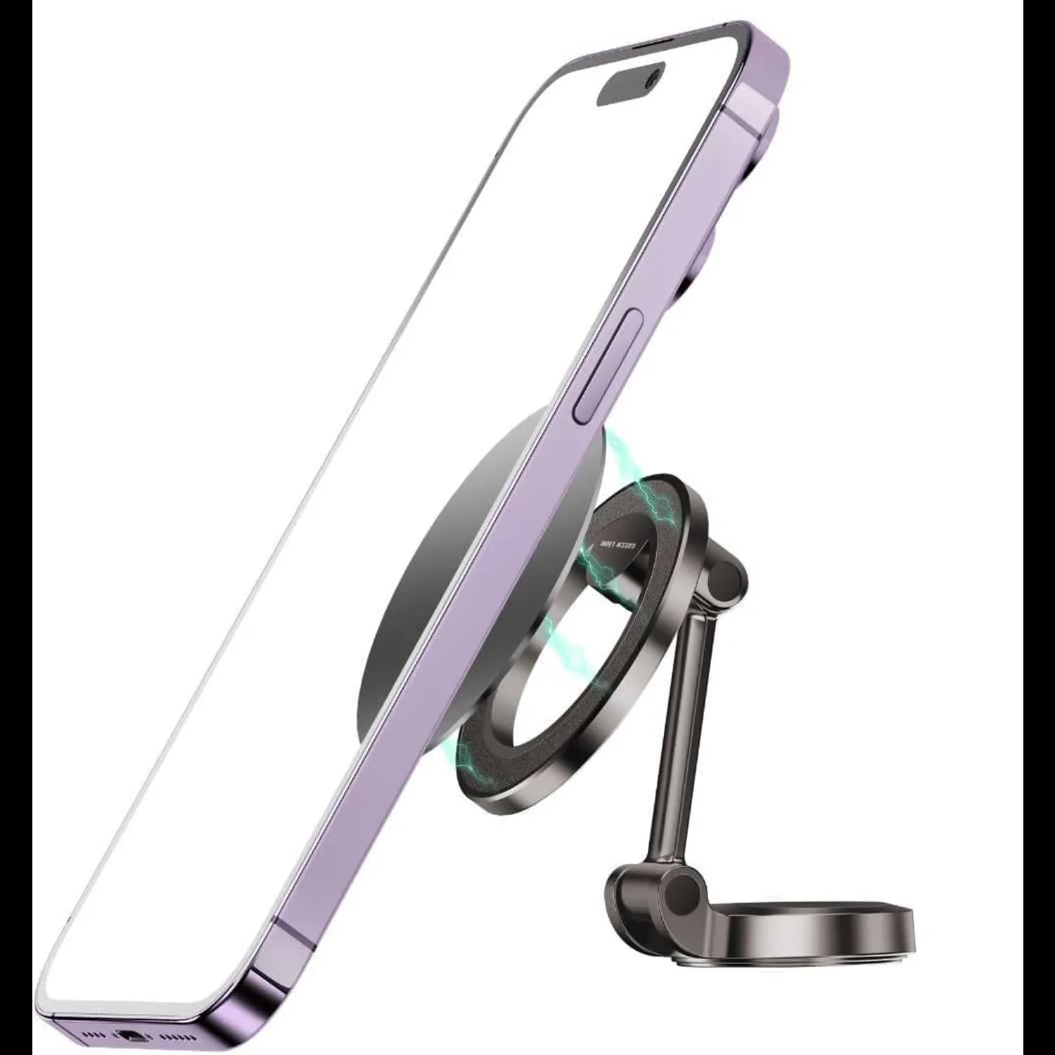 Green Lion iPhone 15 Pro Case - MagSafe Grip, Titanium 3