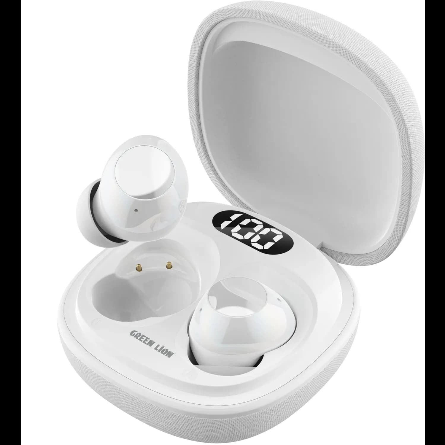 Green Lion Earbuds Malbun - True Wireless, Bluetooth 5.4, White 1