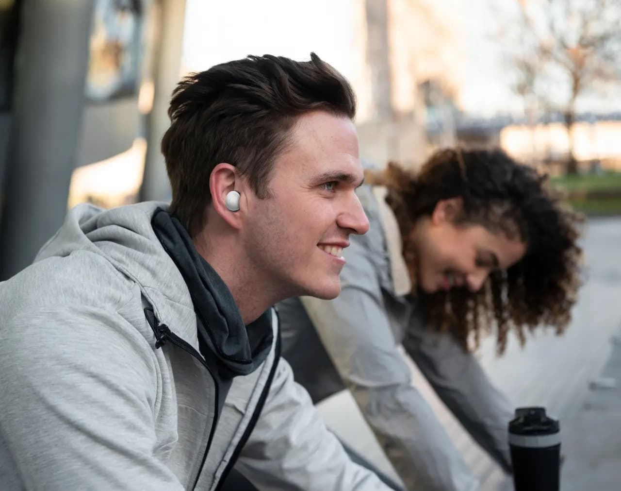 Green Lion Malbun True Wireless Earbuds - White 2