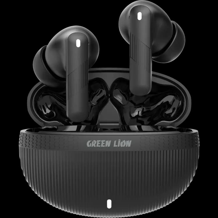 Green Lion Wireless Earbuds MALMO - Grey — Black 1 Green Lion Wireless Earbuds MALMO - Grey — Black 1