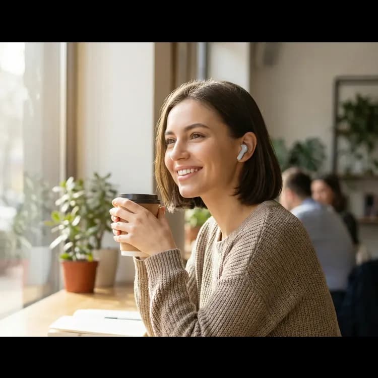 Green Lion Wireless Earbuds MALMO - Grey — Black 4