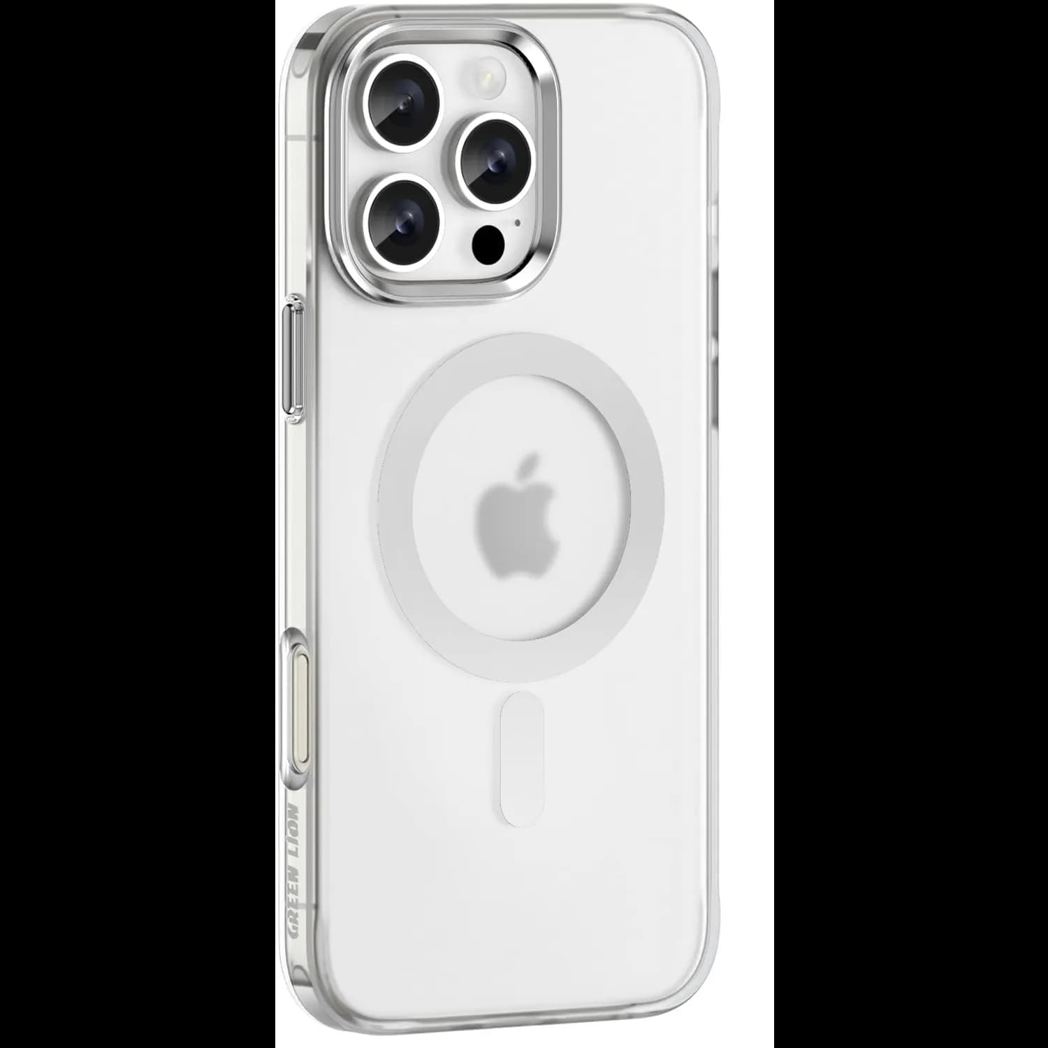 Green Lion Magsafe Clear Case iPhone 15 Pro Max - Crystal Clear 1