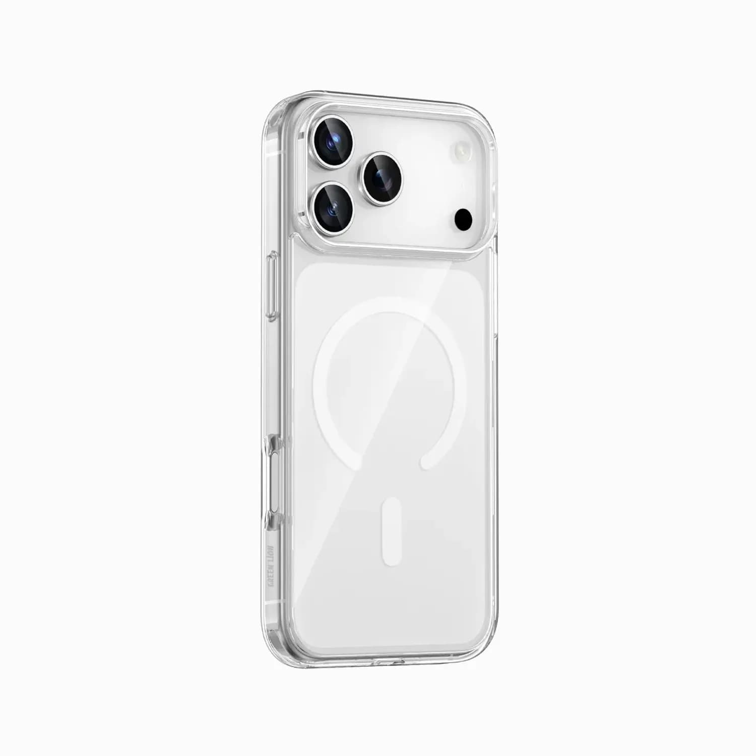 Green Lion Clear Case iPhone 17 Pro - Anti-Yellowing, MagSafe Compatible 1