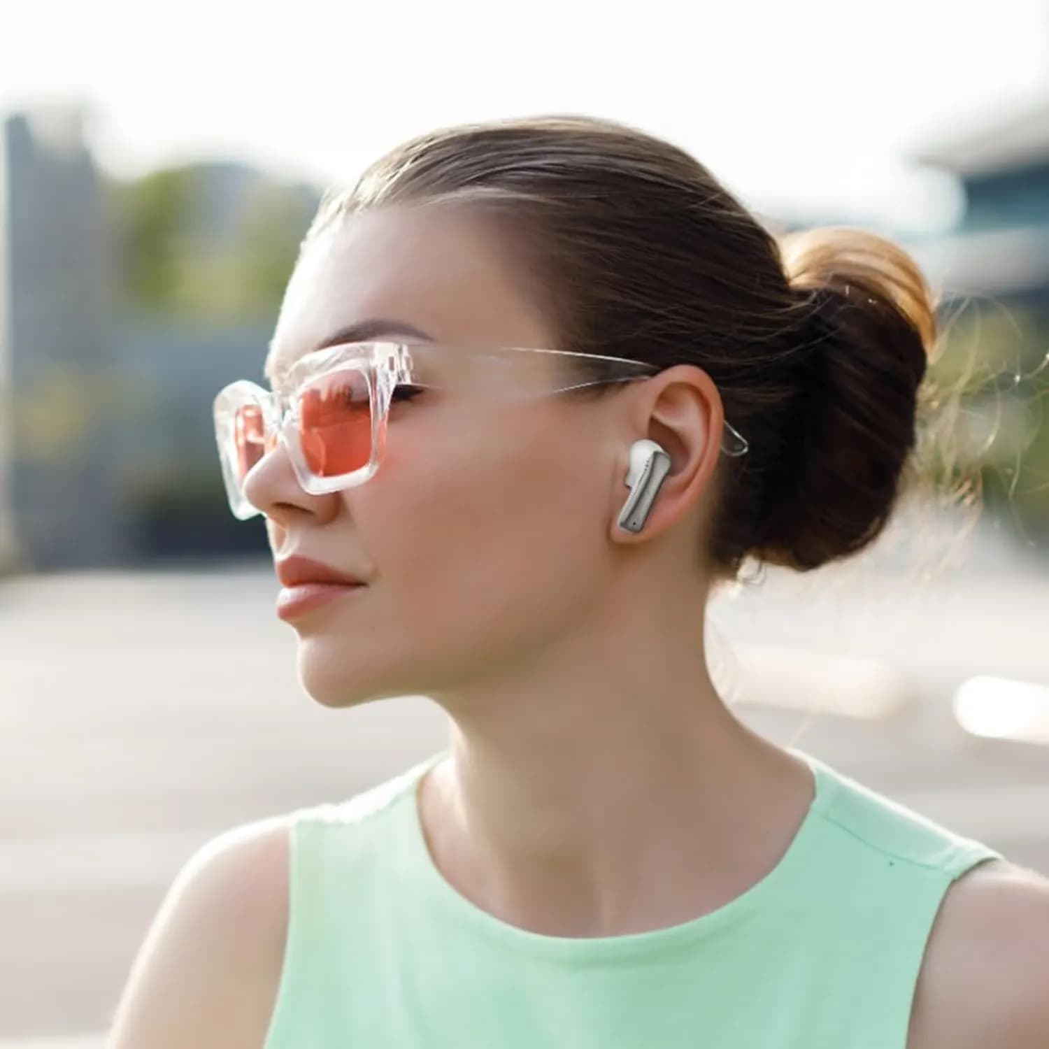 Green Lion Earbuds Manchester True Wireless - Bluetooth 5.4, White 2
