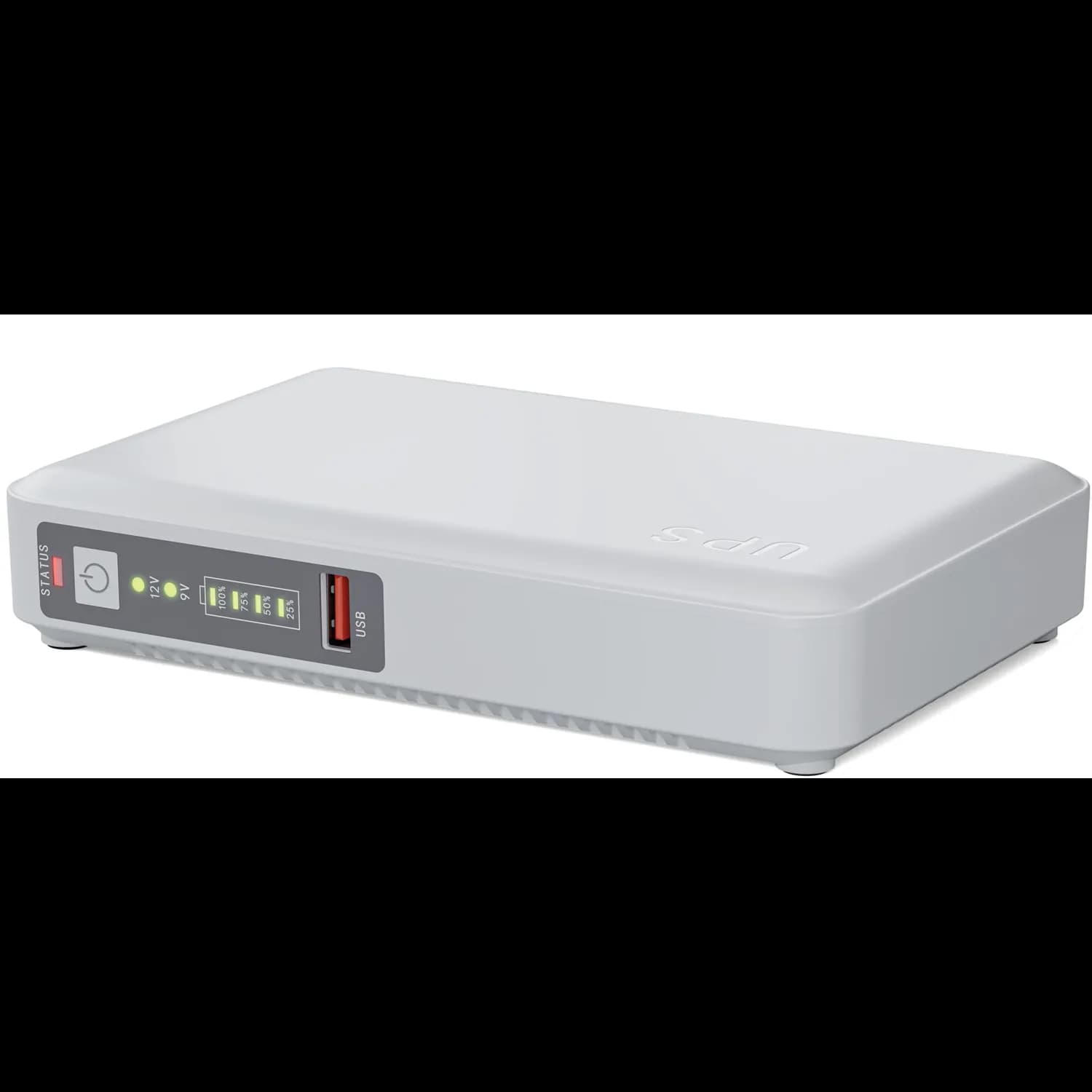 Green Lion Mini DC UPS - 10000mAh Battery Backup, White 1 Green Lion Mini DC UPS - 10000mAh Battery Backup, White 1