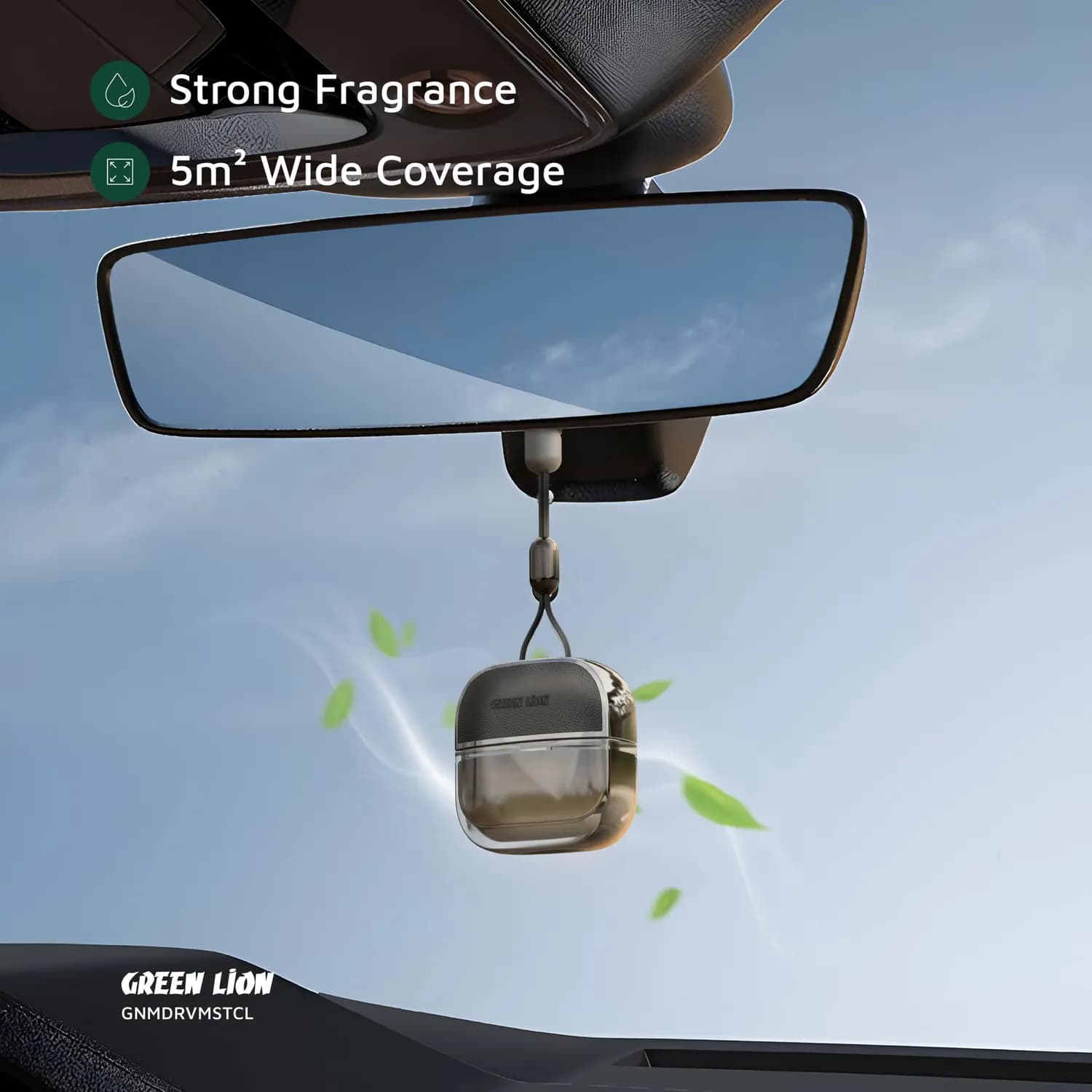 Green Lion Drive Mist Car Diffuser - 10ml Leak-Proof, Charm Encounter 2