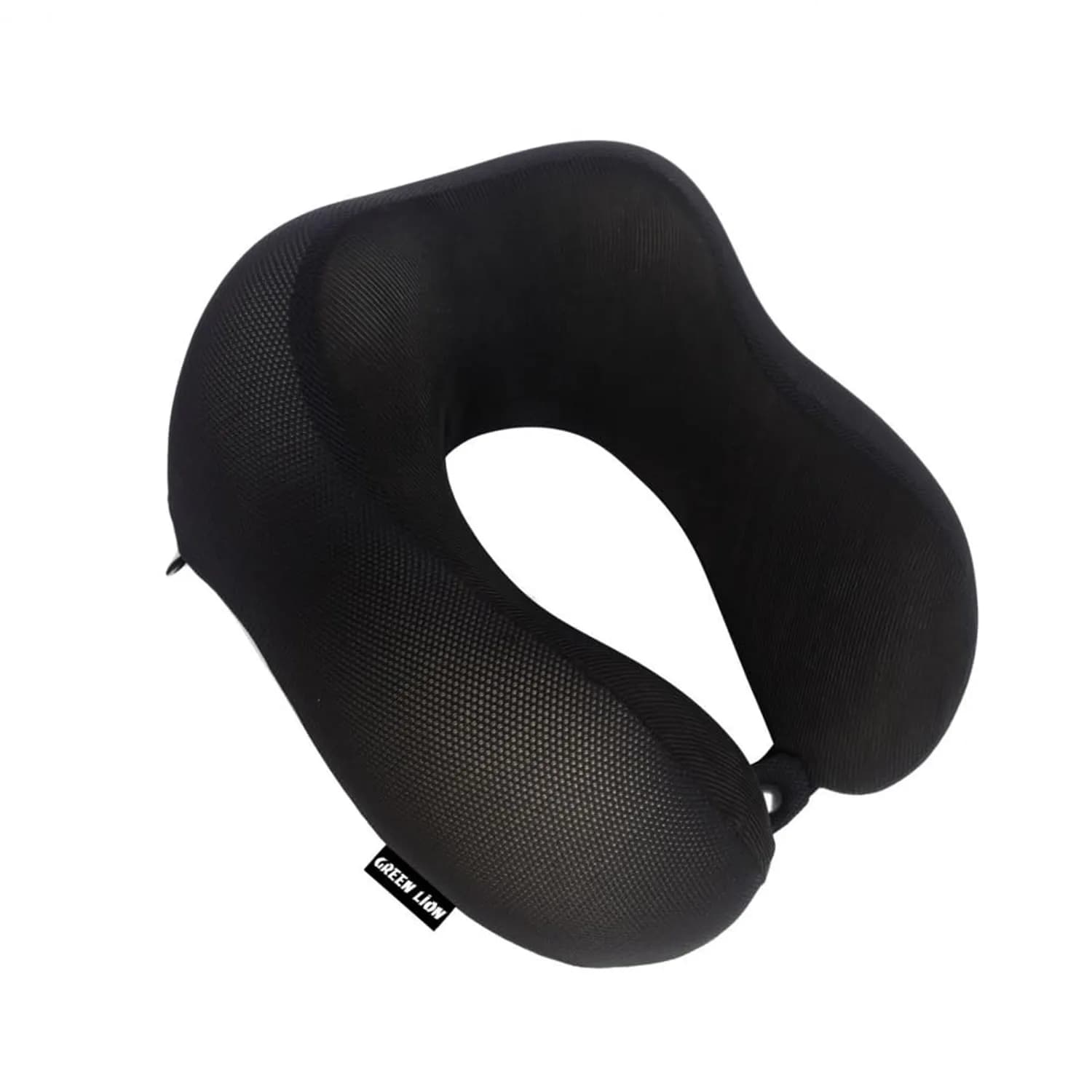 Green Lion Neck Pillow - Memory Foam, Lightweight, Black 1 Green Lion Neck Pillow - Memory Foam, Lightweight, Black 1