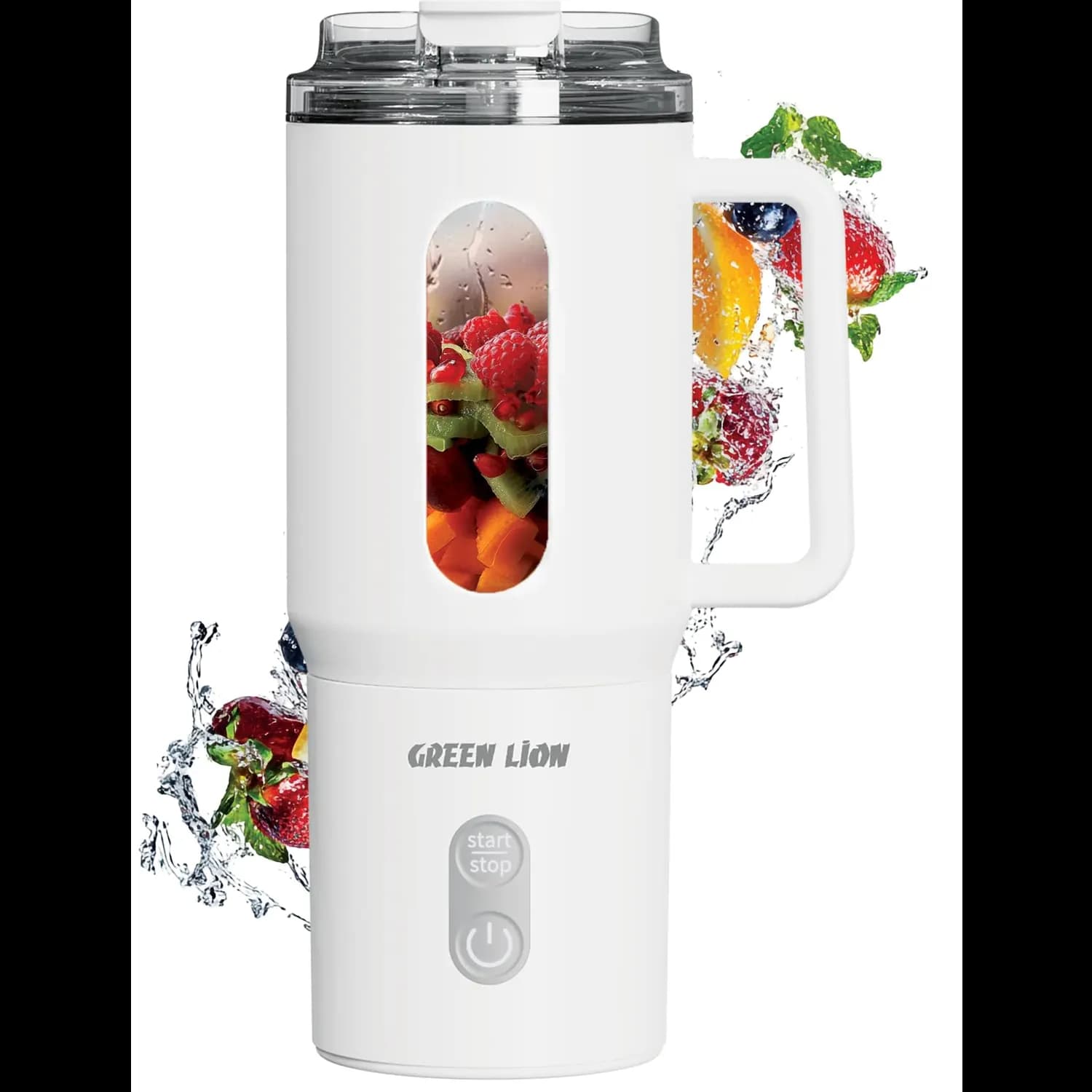 Green Lion Portable Blender - 70W, 500ml, White 1