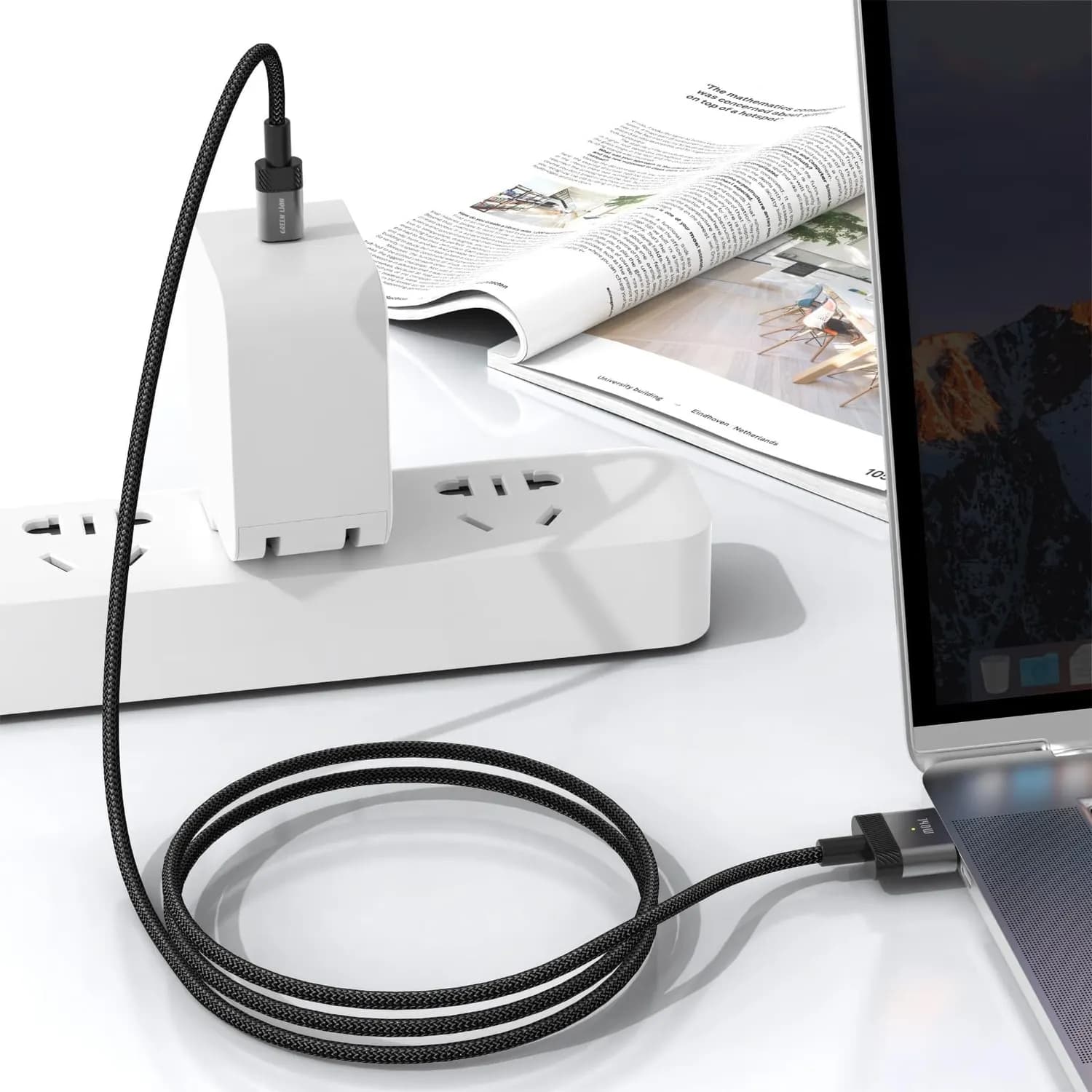 Green Lion USB-C to MagSafe 3 Cable - 140W PD, 1.83M 2