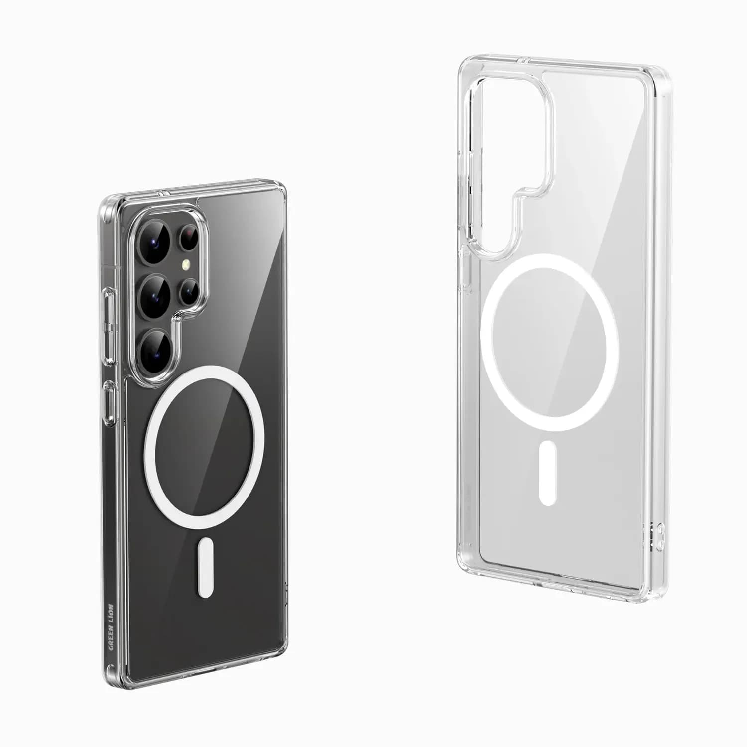 Green Lion Phone Case S25 Plus - Magsafe Compatible, Clear 1 Green Lion Phone Case S25 Plus - Magsafe Compatible, Clear 1