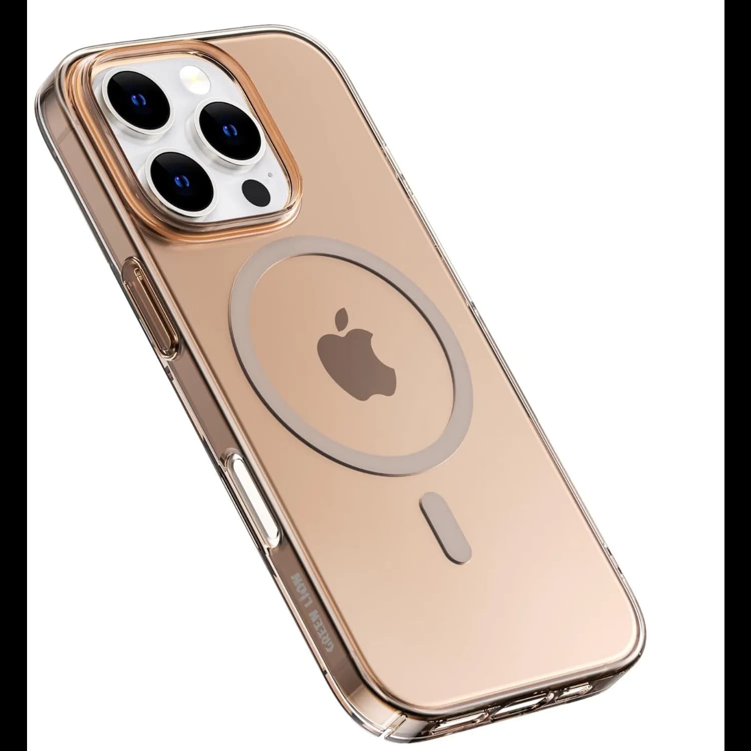 Green Lion Case iPhone 15 Pro - MagSafe, Slim, Green 2