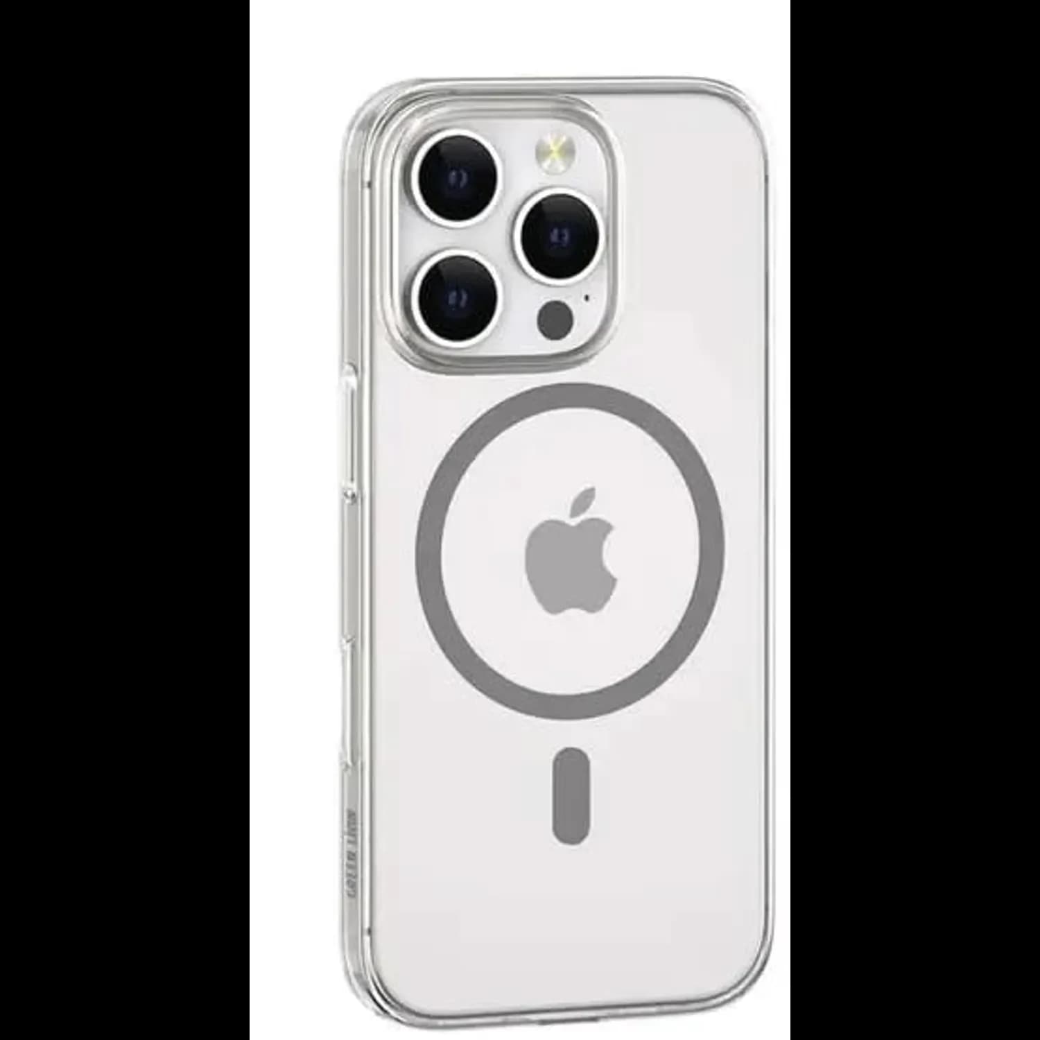 Green Lion iPhone 16 Pro Max Case - Magnetic Ring, Clear 4