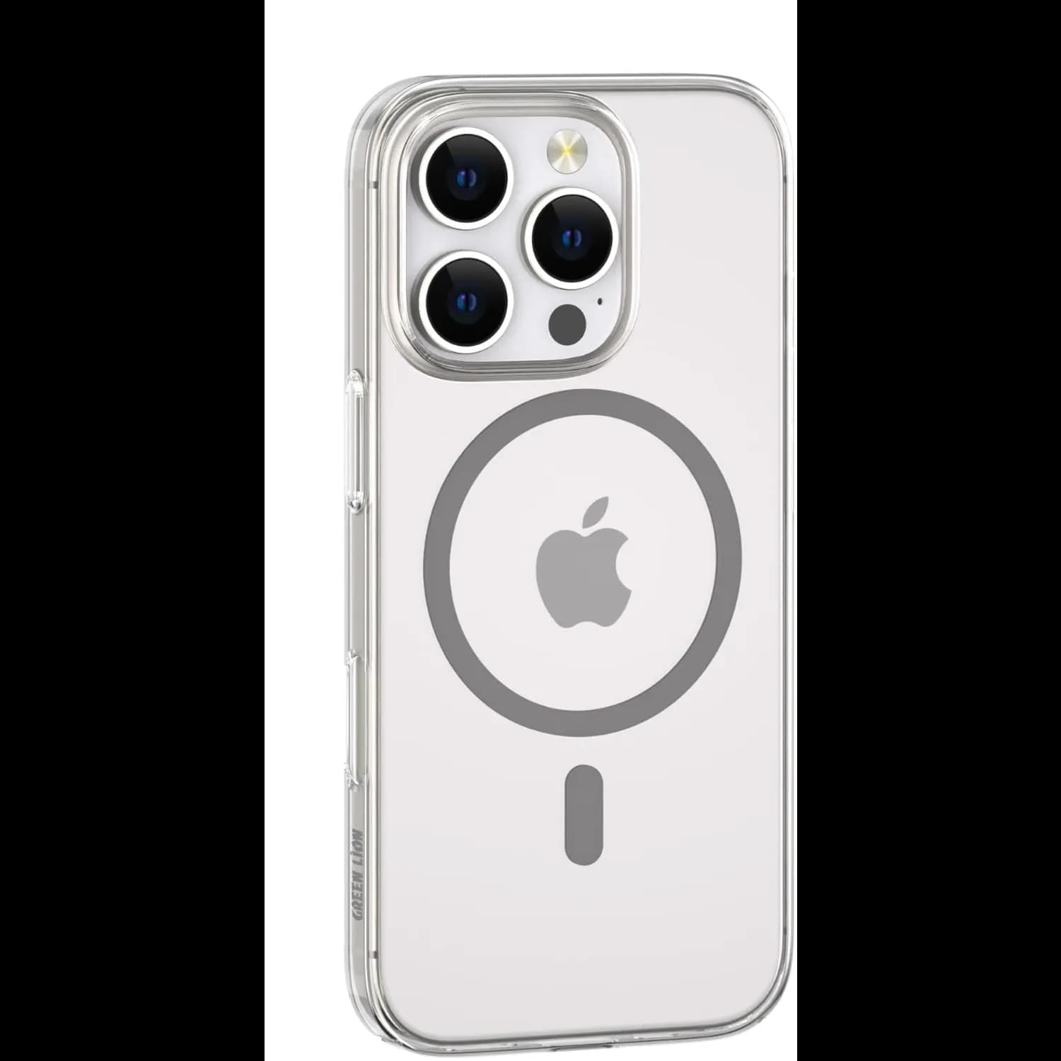 Green Lion iPhone 16 Pro Max Case - Magnetic Ring, Clear 1 Green Lion iPhone 16 Pro Max Case - Magnetic Ring, Clear 1