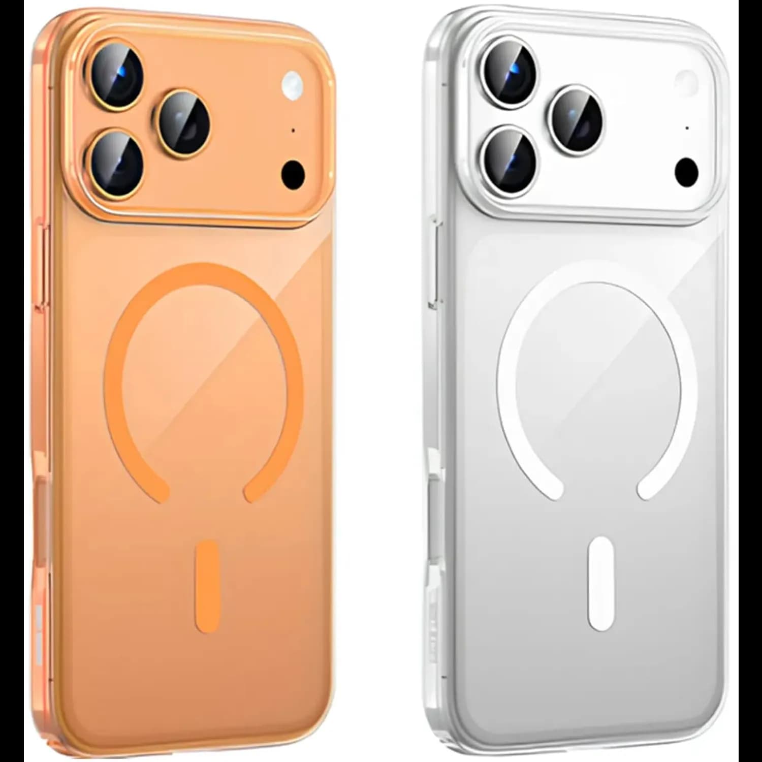 Green Lion iPhone 14 Pro Case - Magnetic Ring, Clear 3