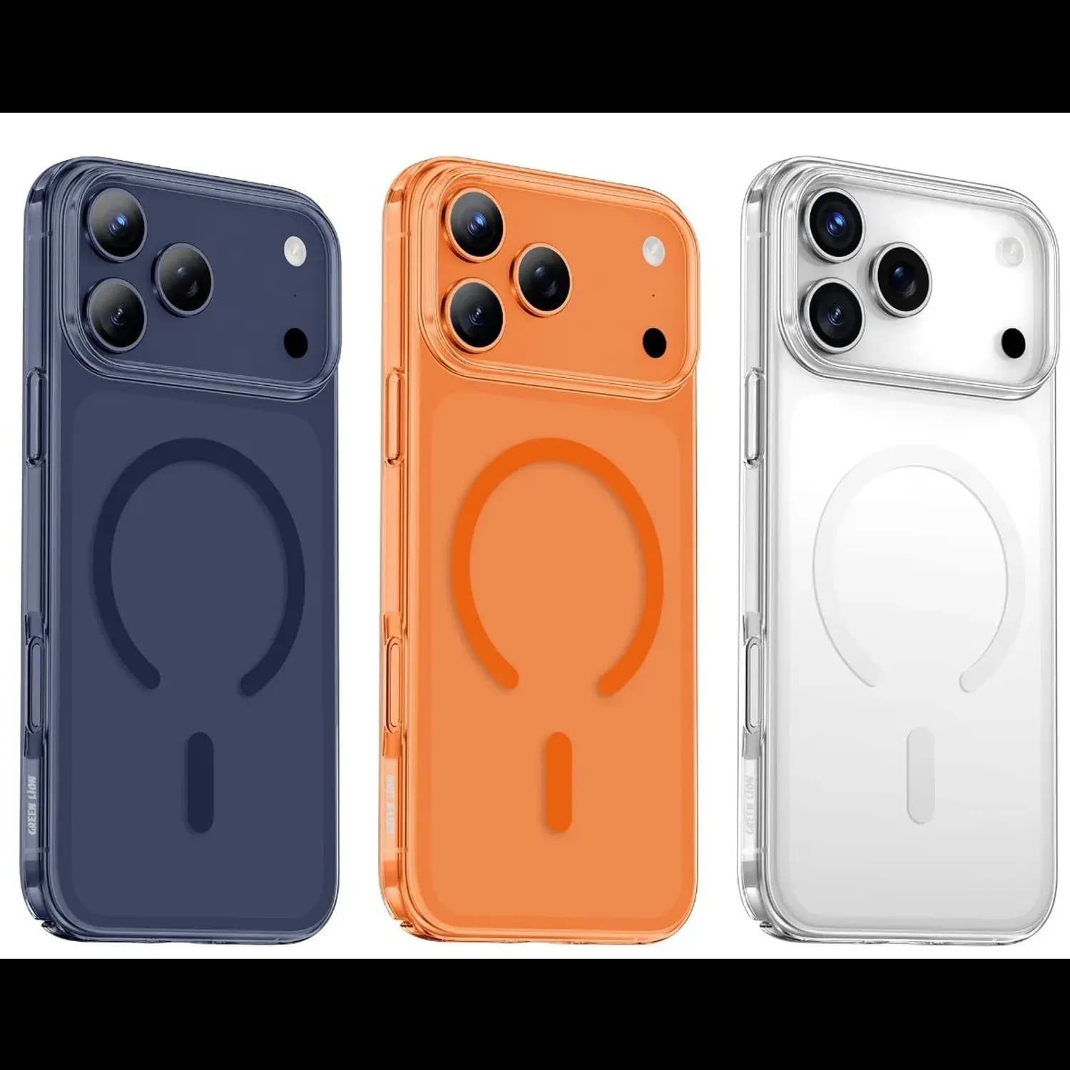 Green Lion iPhone 17 Pro Max Case - MagSafe Compatible, Blue 2