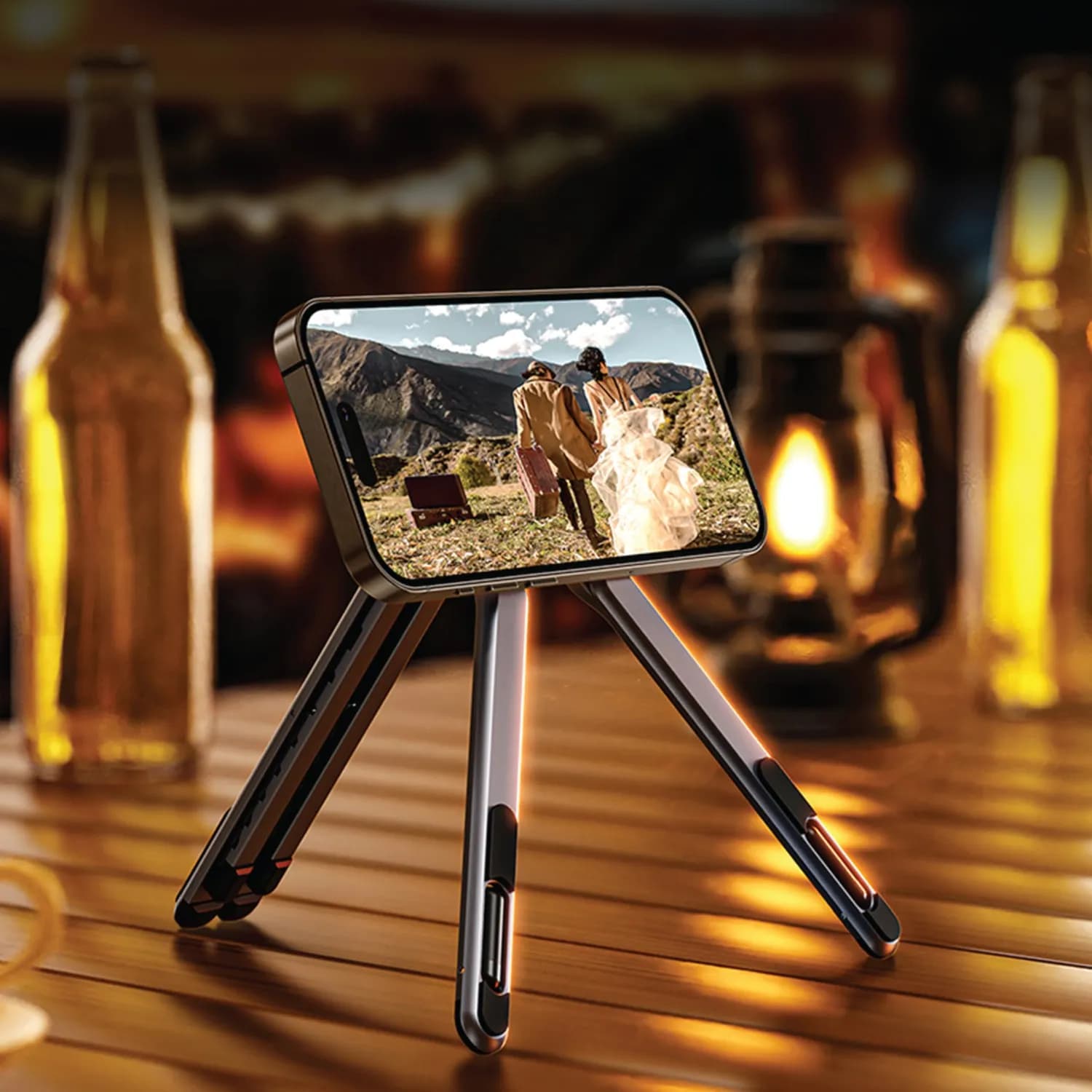 Green Lion Mag Fold Stand - Adjustable, Grey 2