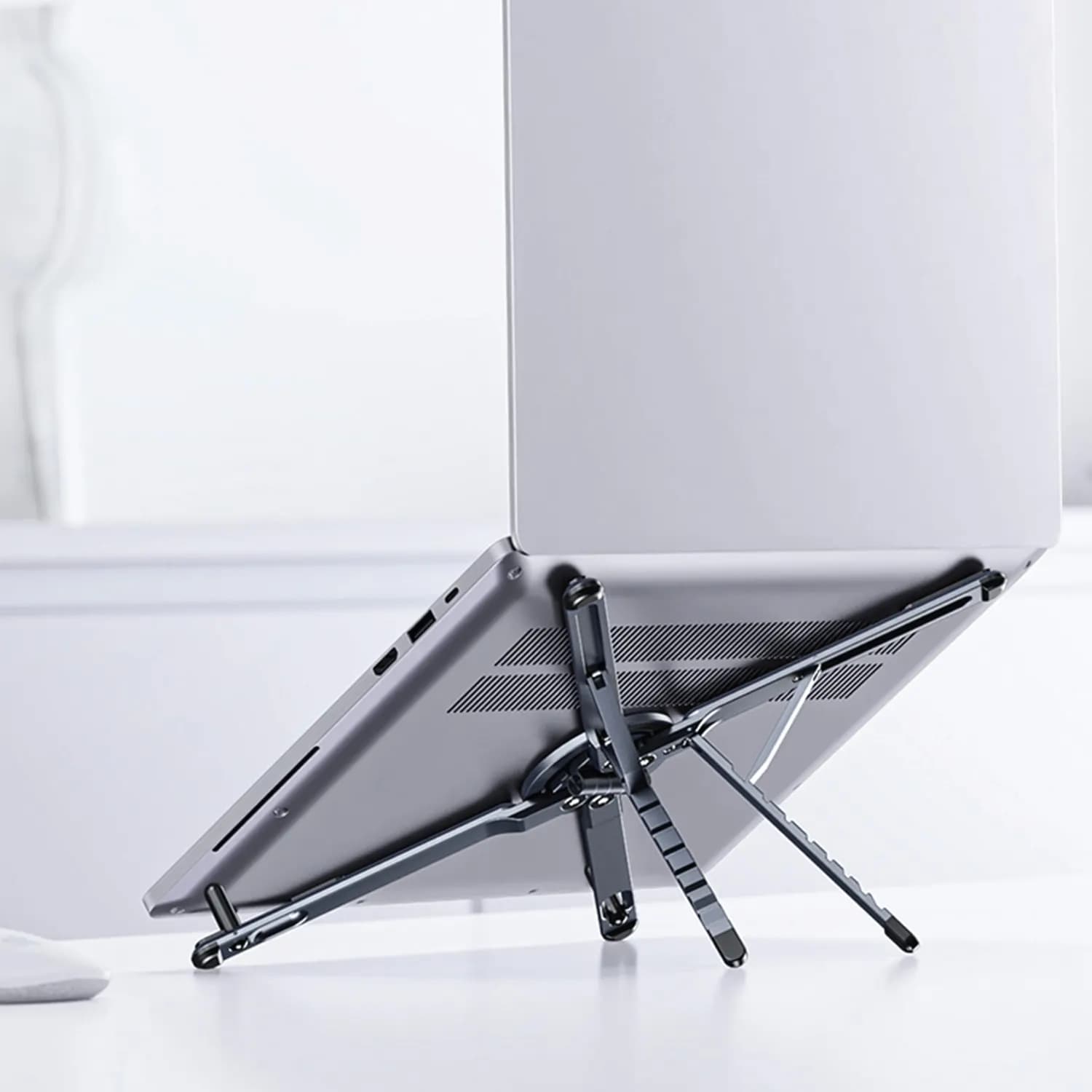 Green Lion Mag Fold Stand - Adjustable, Grey 3