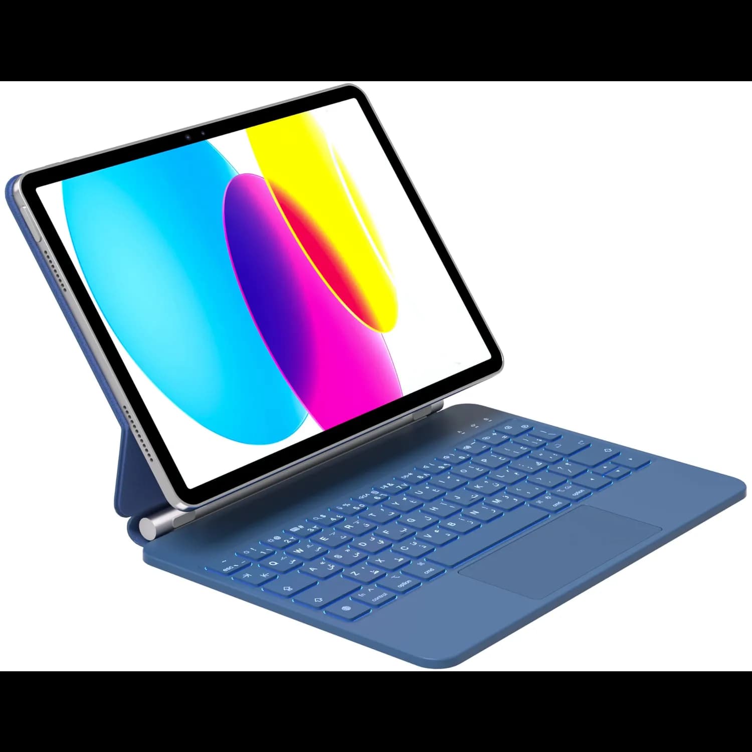 Green Lion Magic Keyboard for iPad 10th/11th Gen - Backlit, Blue 3