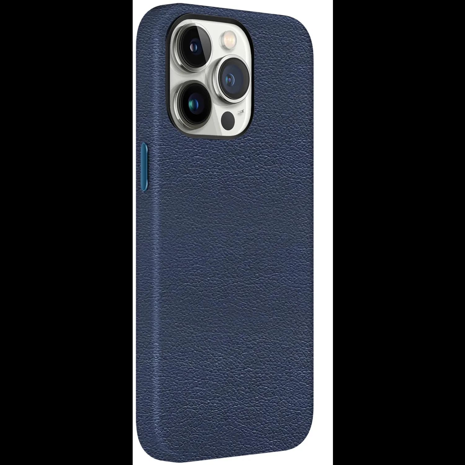 Green Lion Leather Case iPhone 13 Pro - Magsafe Compatible, Blue 1 Green Lion Leather Case iPhone 13 Pro - Magsafe Compatible, Blue 1