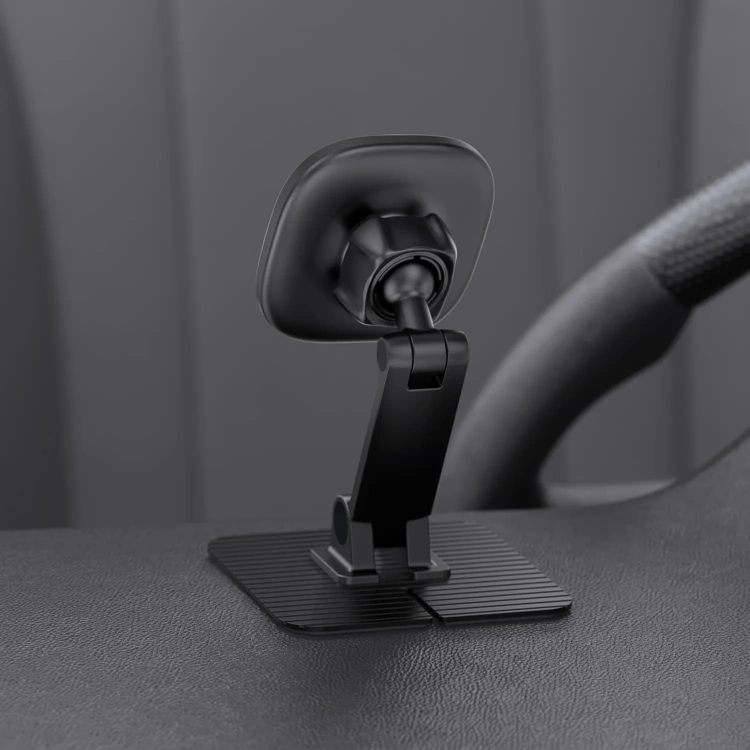 Green Lion Car Phone Holder AERO MAG - 360° Ball-Head, Black 4