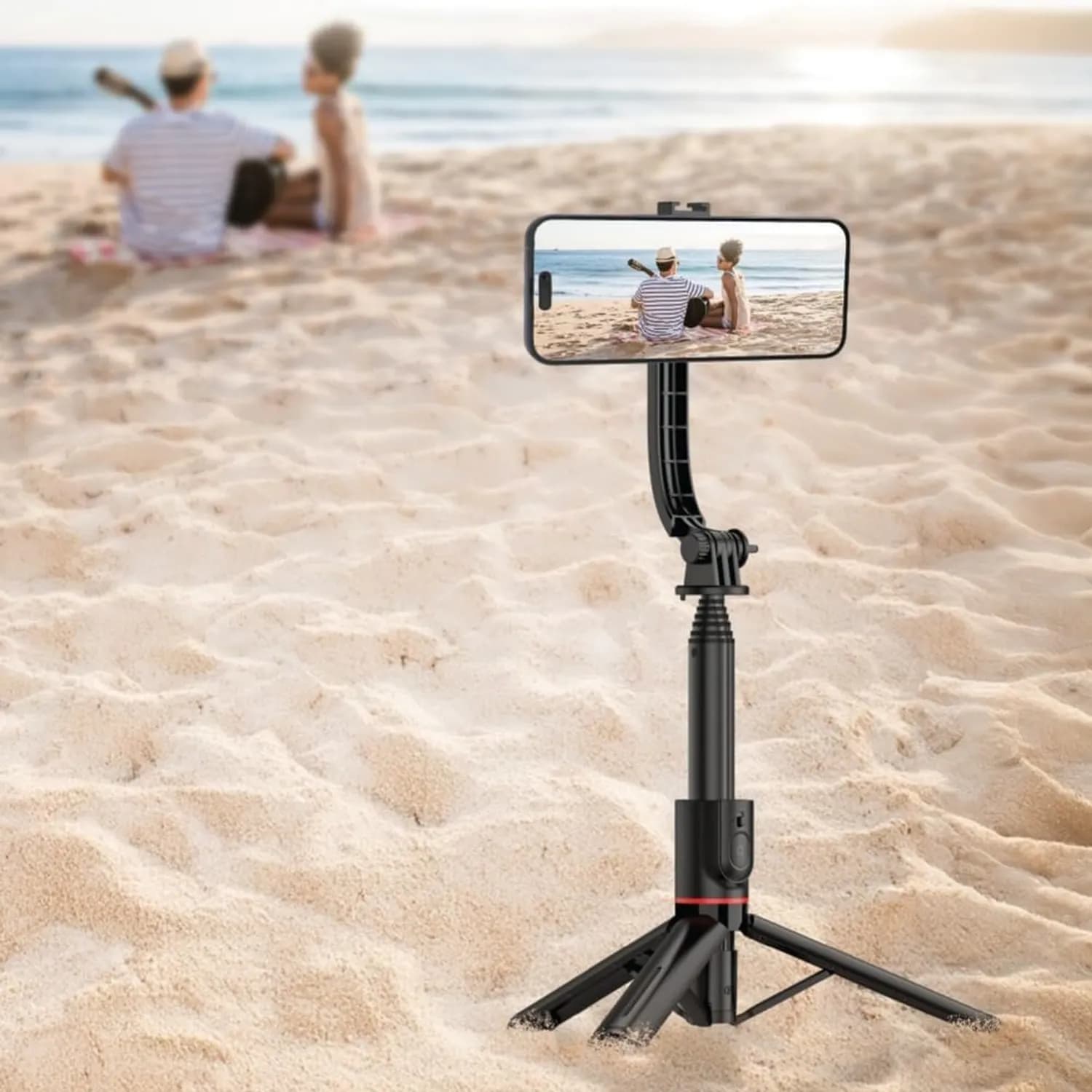 Green Lion Selfie Stick Tripod - MagSafe Compatible, Remote, Black 2