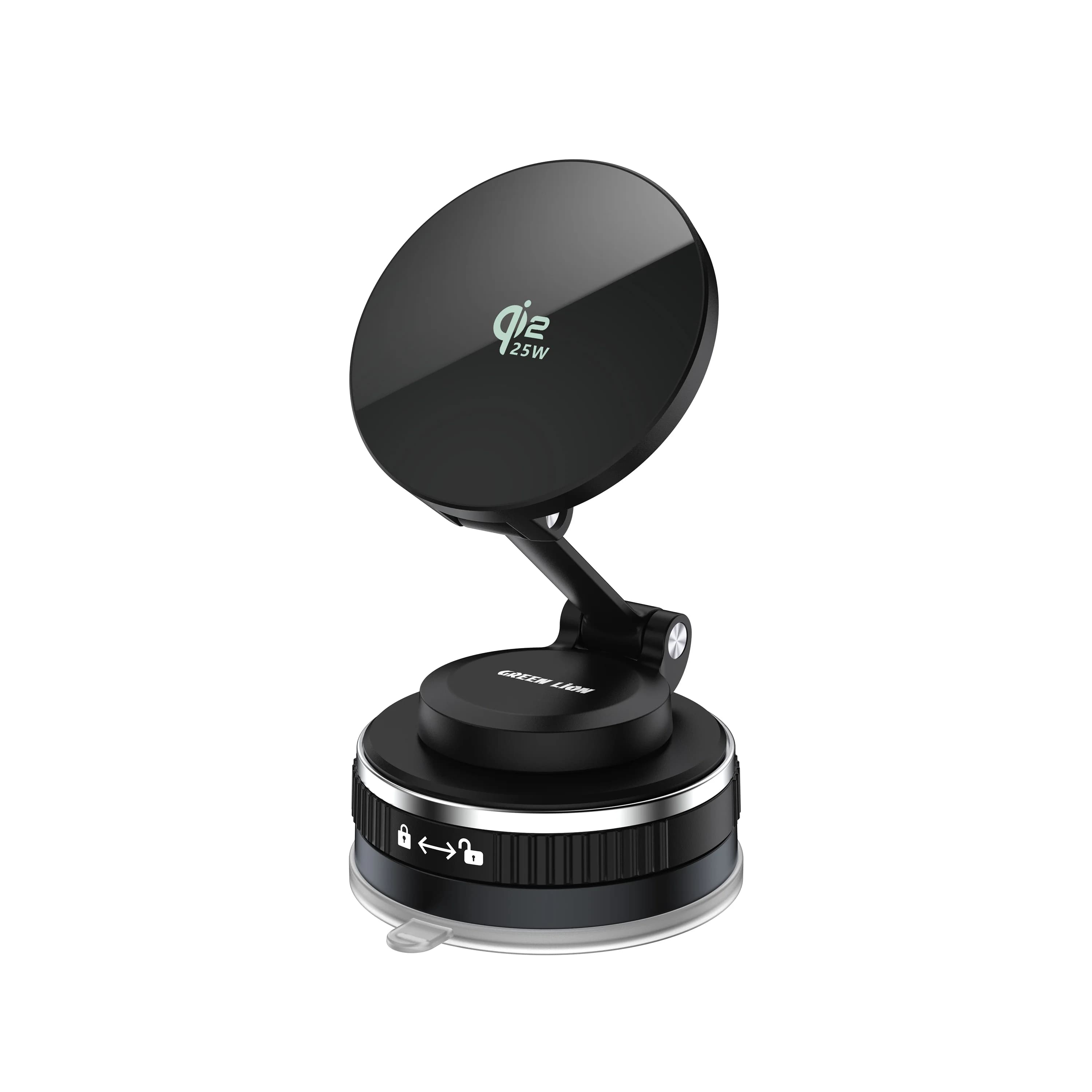 Green Lion Car Charger MAG VOLT GWC-14 - Magnetic, Black 1 Green Lion Car Charger MAG VOLT GWC-14 - Magnetic, Black 1