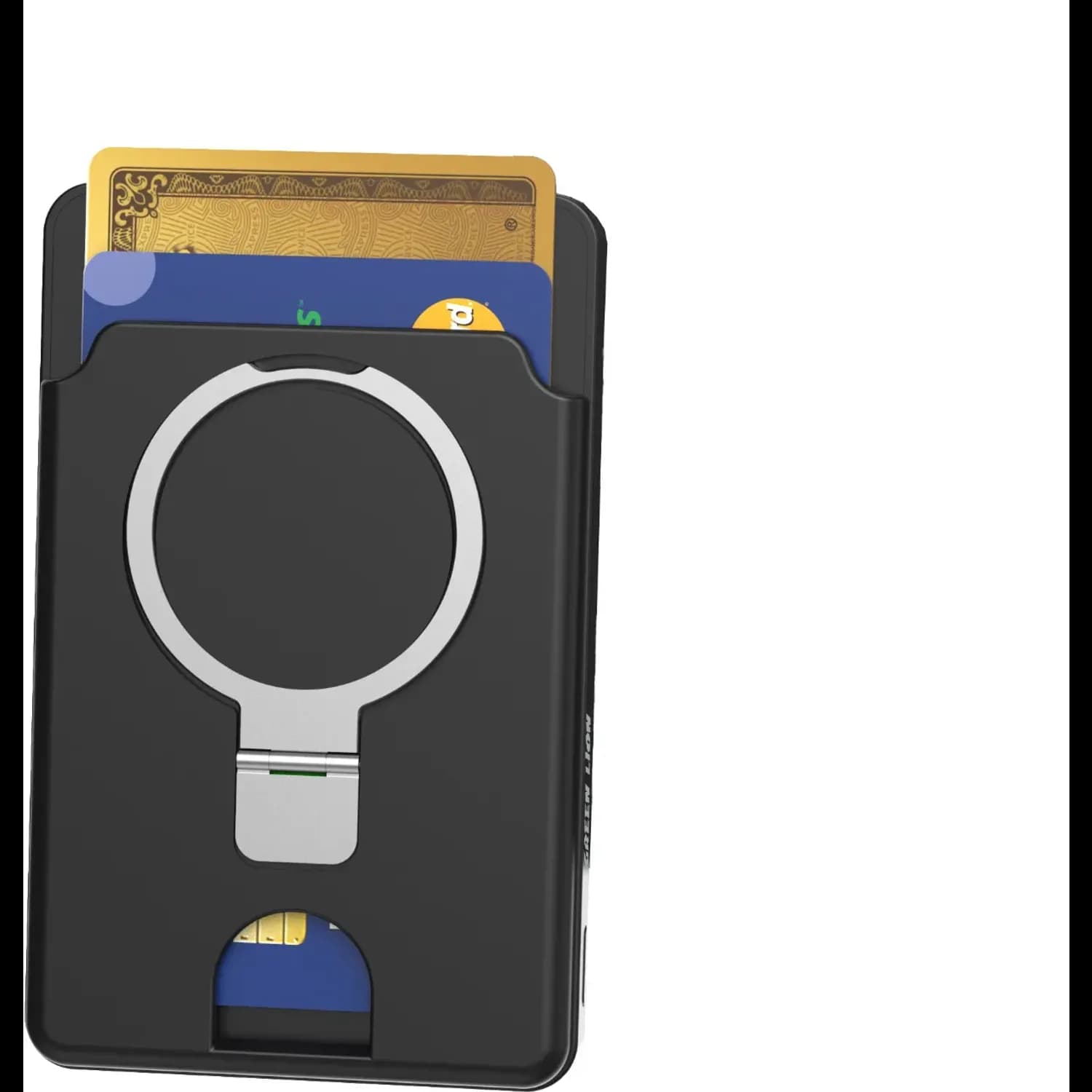 Green Lion Power Bank Magno Wallet - 5000mAh, Black 4