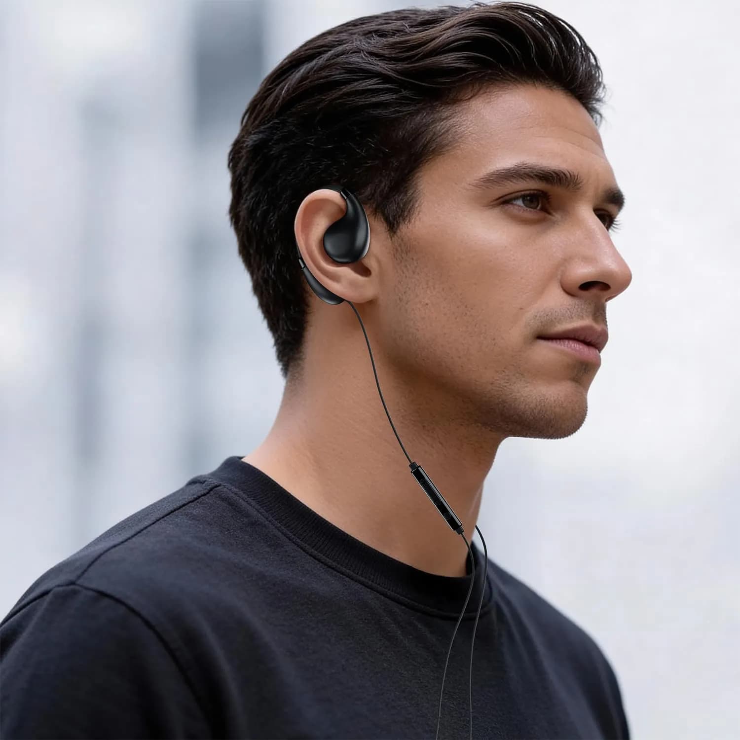 Green Lion Earphones Milan Wired - Type-C, Black 2