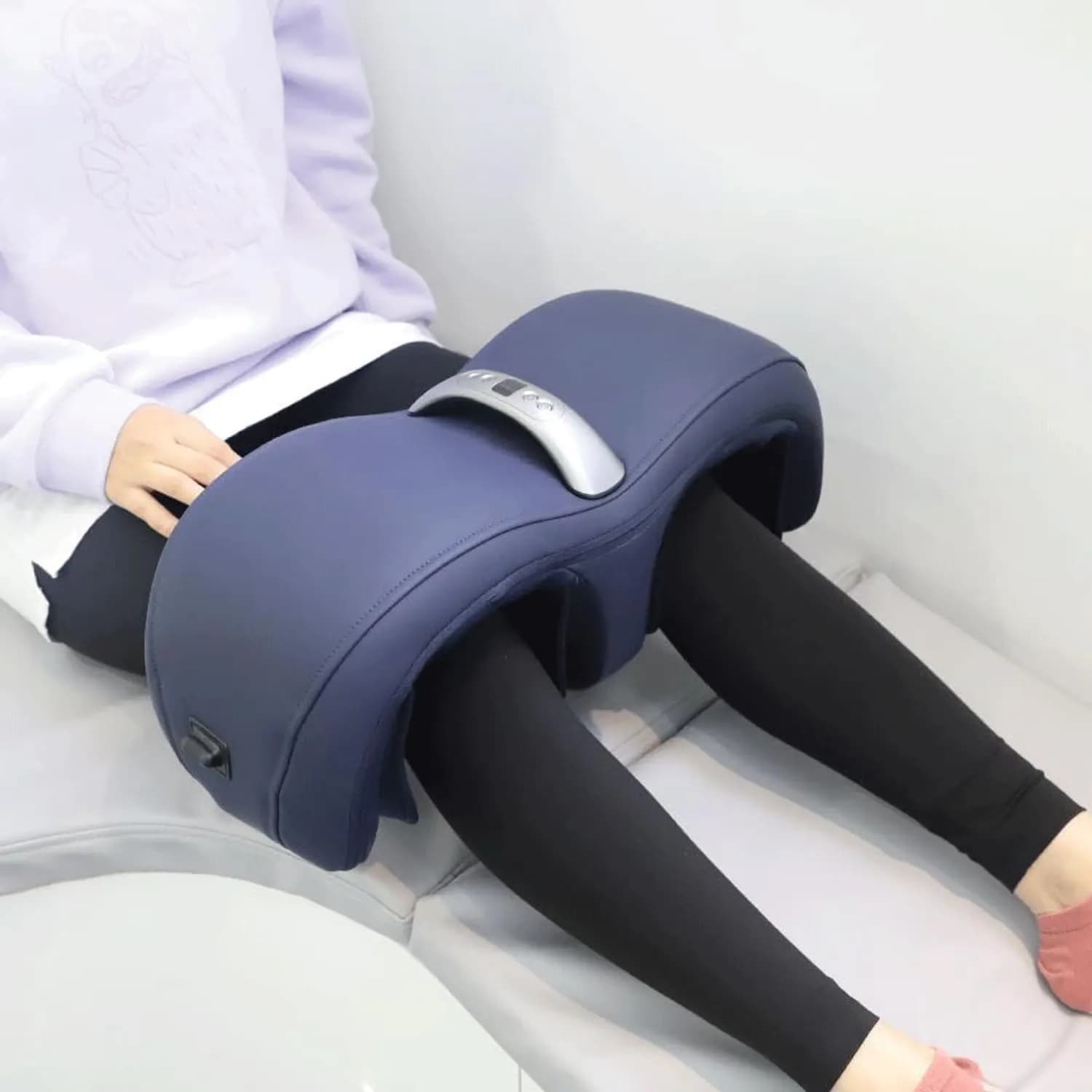 Green Lion Multifunctional Massager - Hot Compress, Blue 5