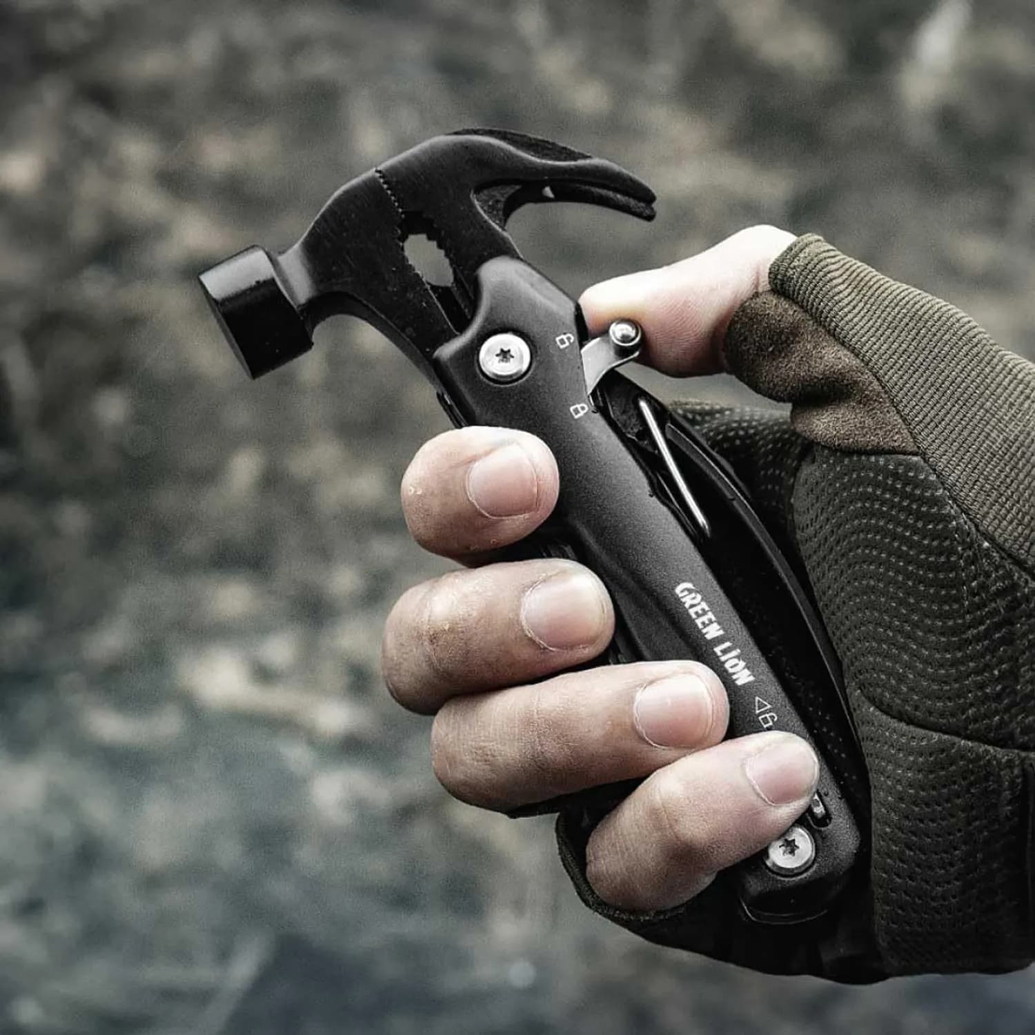 Green Lion Multi-Plier X 15-in-1 Multi-Tool Kit GNMLTPLX15 - Stainless Steel, X-12 2