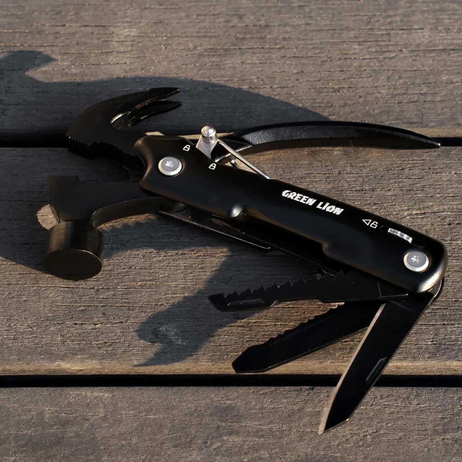 Green Lion Multi-Plier X 15-in-1 Multi-Tool Kit GNMLTPLX15 - Stainless Steel, X-12 4