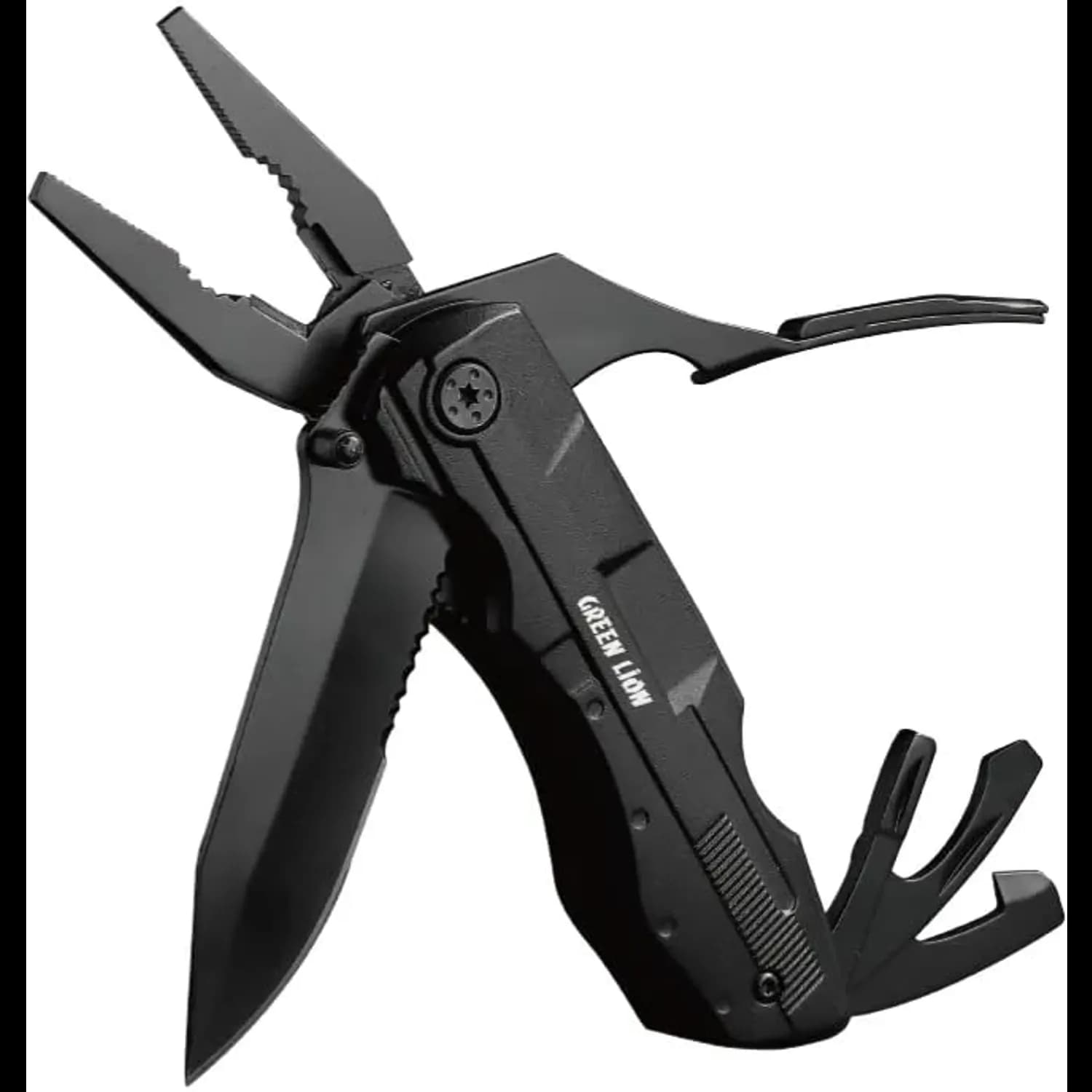 Green Lion Multi-Plier X - 15-in-1 Stainless Steel, Black 1 Green Lion Multi-Plier X - 15-in-1 Stainless Steel, Black 1