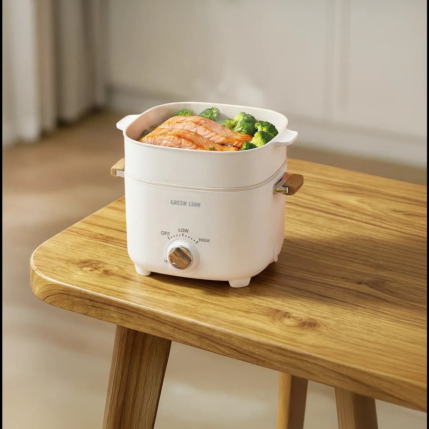 Green Lion Multi-Pot Electric Cooker - White 2