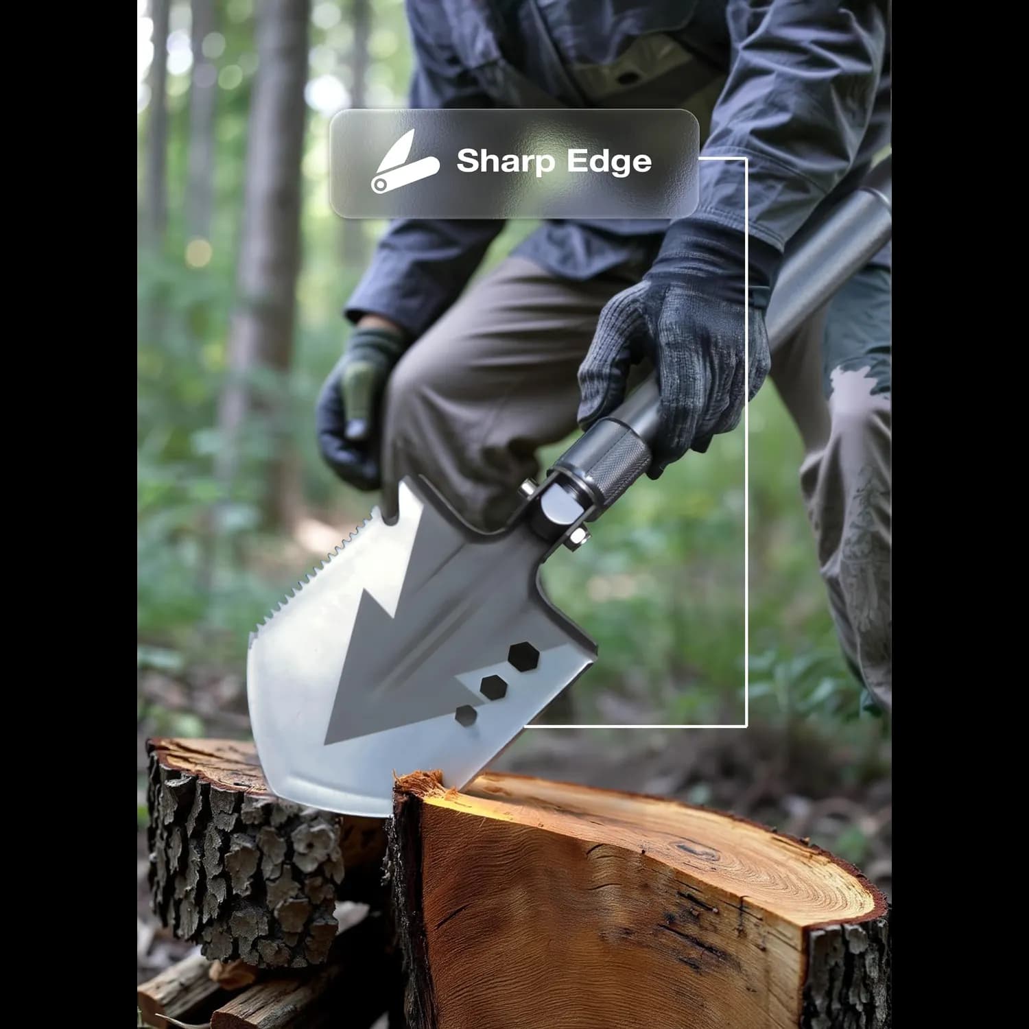 Green Lion Multi-Shovel 14-in-1 Multi-Tool Kit - 420 Stainless Steel, X-14 4