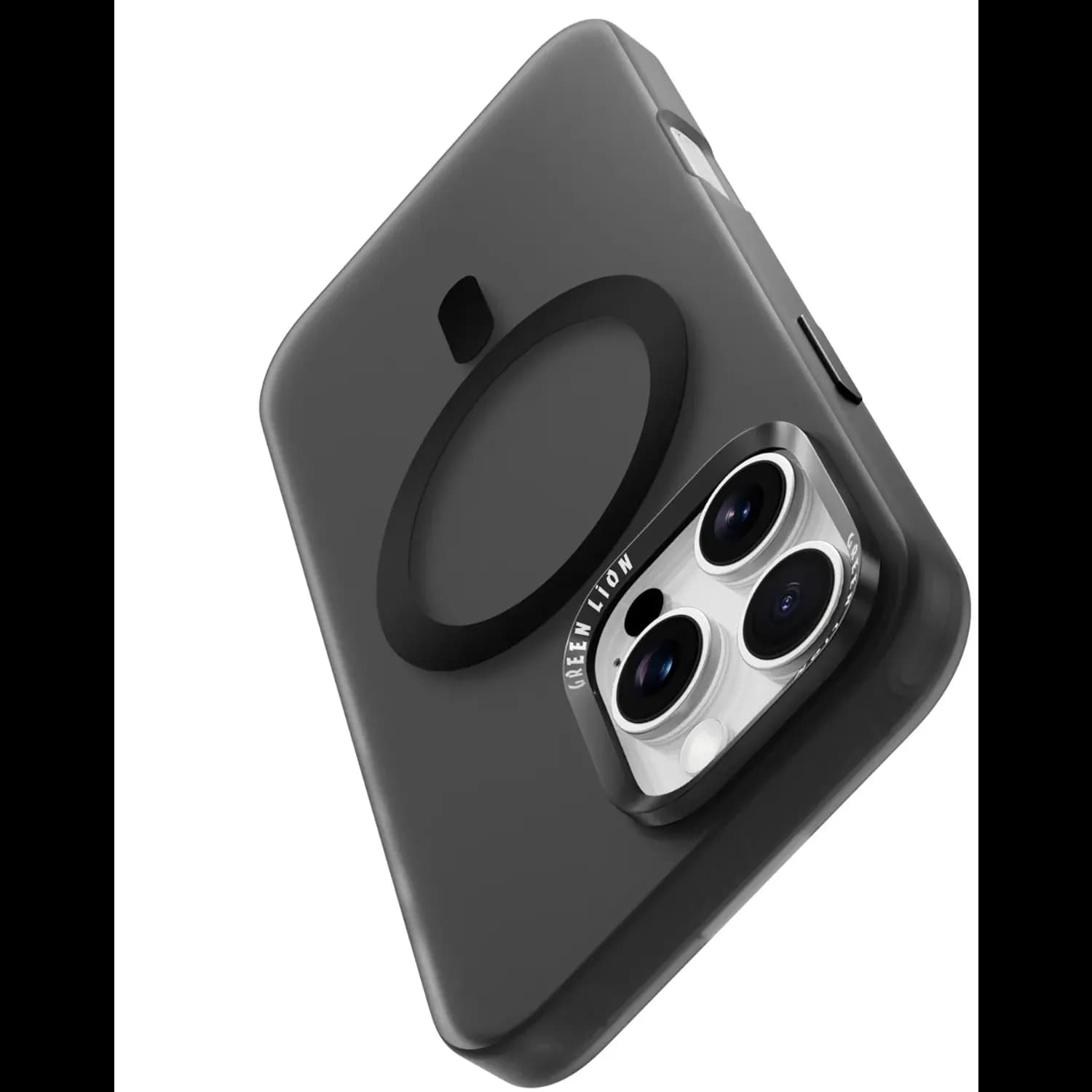 Green Lion MagSafe X Case - Matte, Black 5