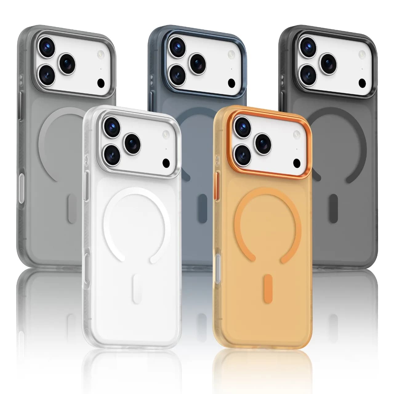 Green Lion Matte MagSafe X Case for iPhone 17 Pro/Pro Max - Grey 1 Green Lion Matte MagSafe X Case for iPhone 17 Pro/Pro Max - Grey 1