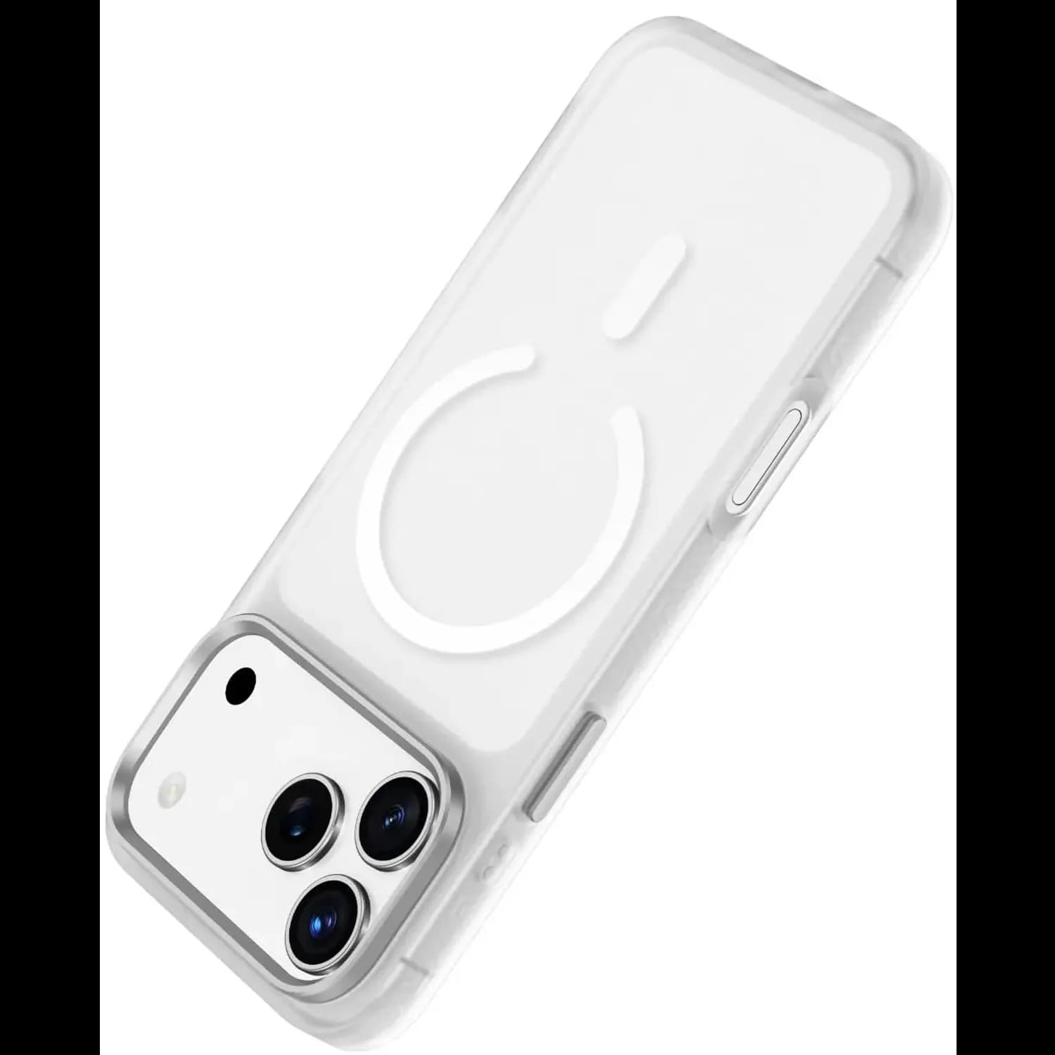 Green Lion iPhone 17 Pro Max Case - Magnetic Ring, Silver Titanium 1 Green Lion iPhone 17 Pro Max Case - Magnetic Ring, Silver Titanium 1